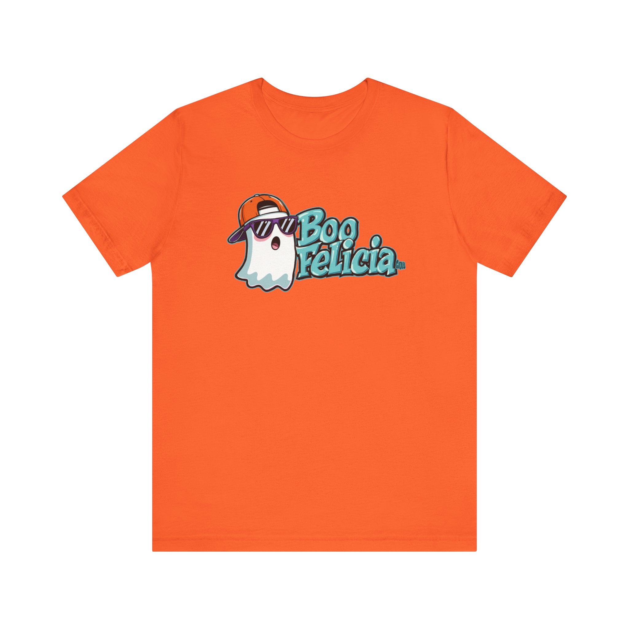 Boo Felicia Ghost Tee, Unisex Halloween Shirt, Fun Graphic Tee, Cute Spooky Top, Halloween Apparel, Fall Fashion