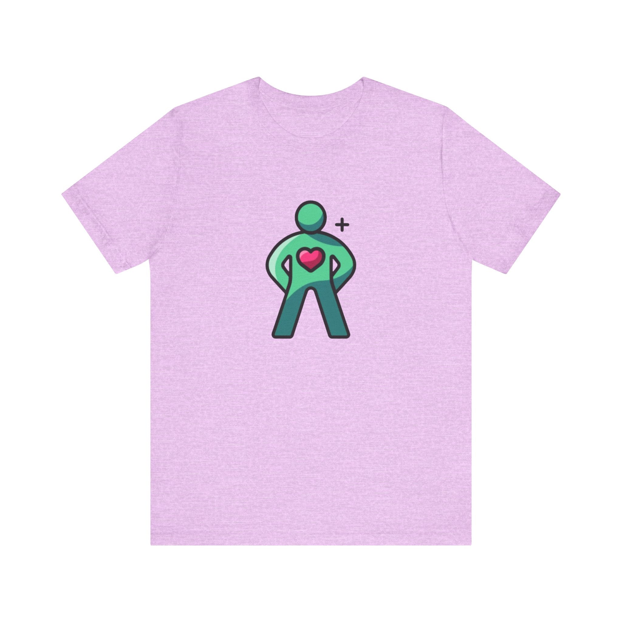 Body Positive Hero Unisex Tee - Fun Graphic T-Shirt for Wellness, Exercise, Fitness, Gym, Gift for Health Enthusiasts