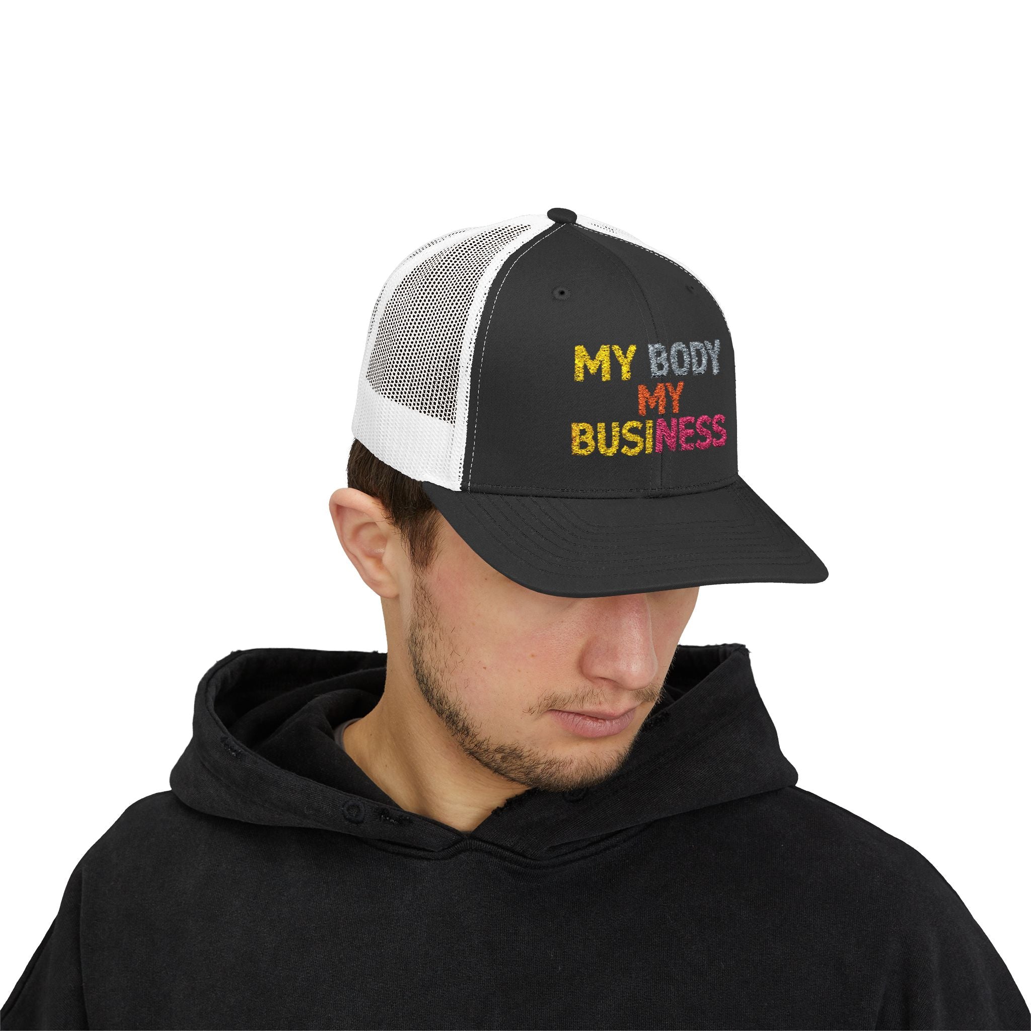 My Body My Business - Body Positive Statement Snapback Cap