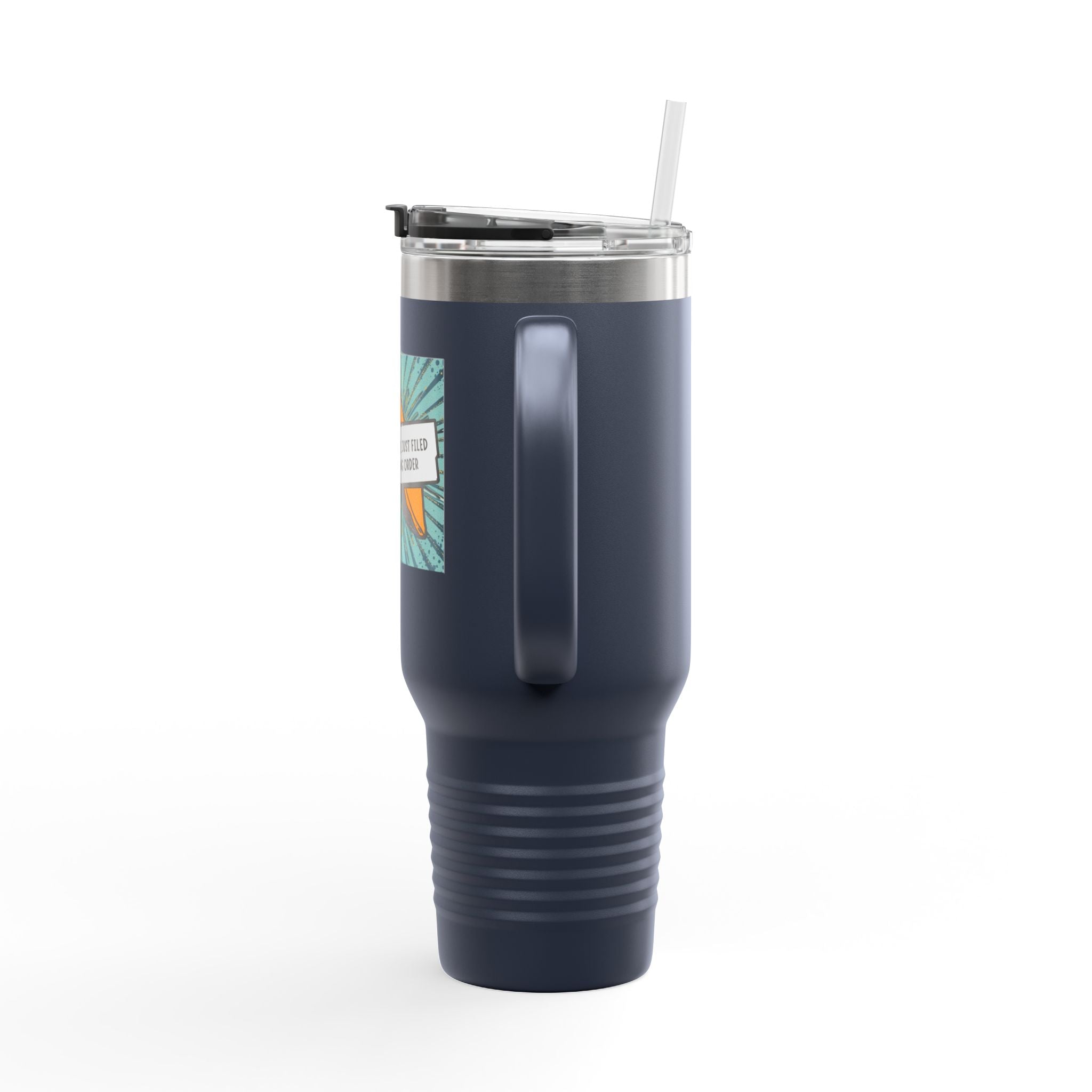 Vibrant Insulated Travel Mug, Adventure-Ready Drinkware, Perfect Gift for Coffee Lovers, Eco-Friendly Travel Mug, Fun Summer Accessory