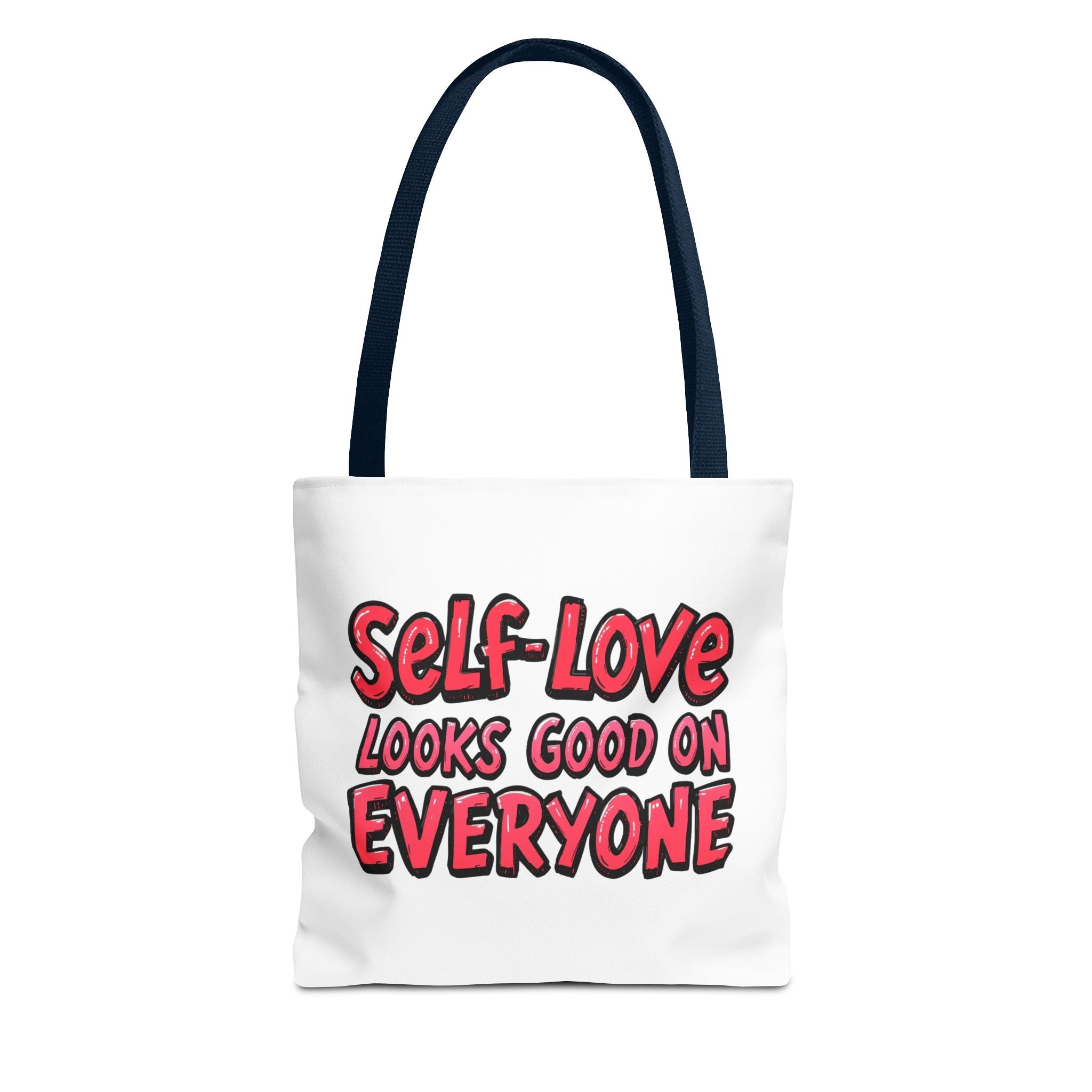 Self-Love Tote Bag, Motivational Bag, Gift for Her, Eco-Friendly Carryall, Affirmation Tote
