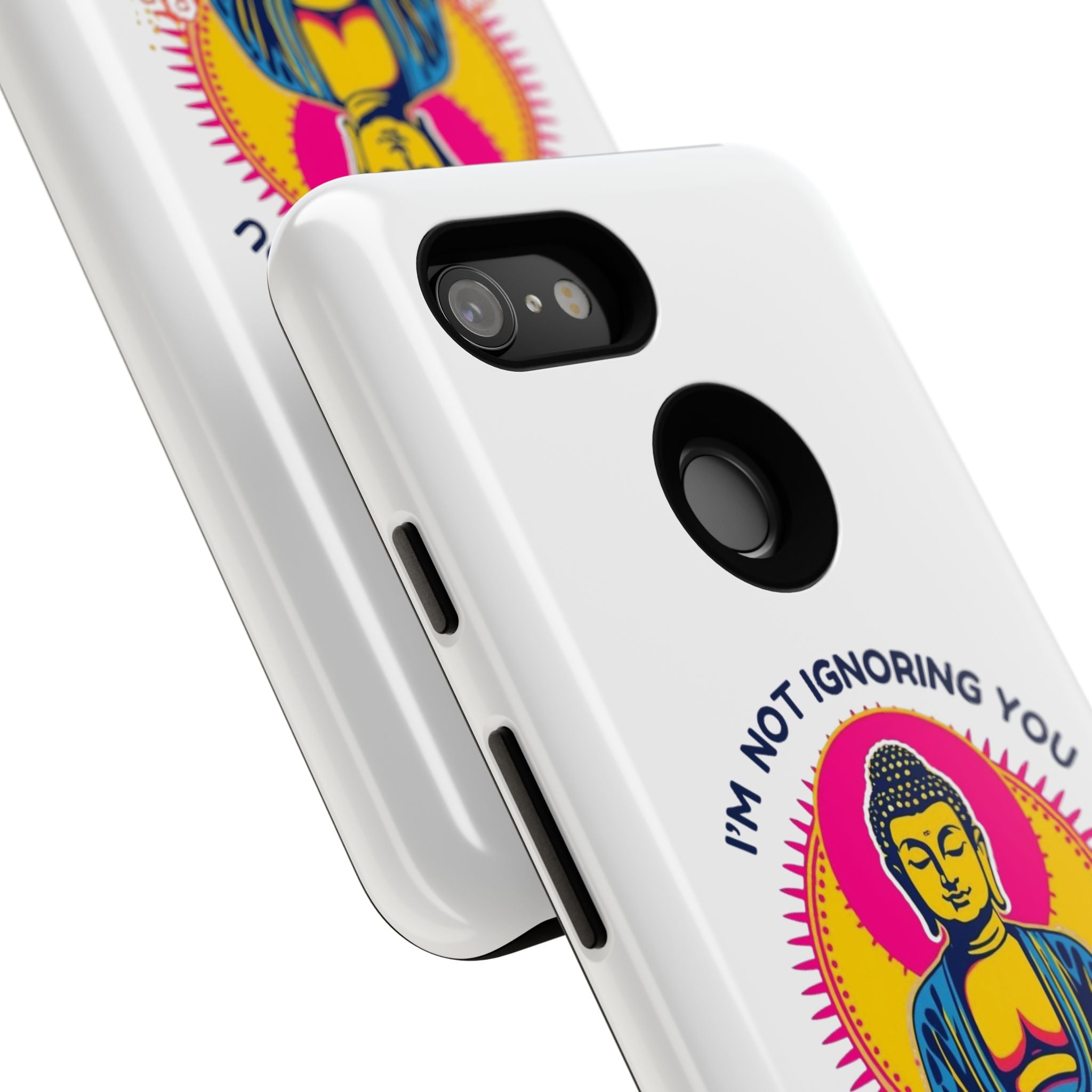 I'm not Ignoring You I'm Curating Peace, Tough Phone Case