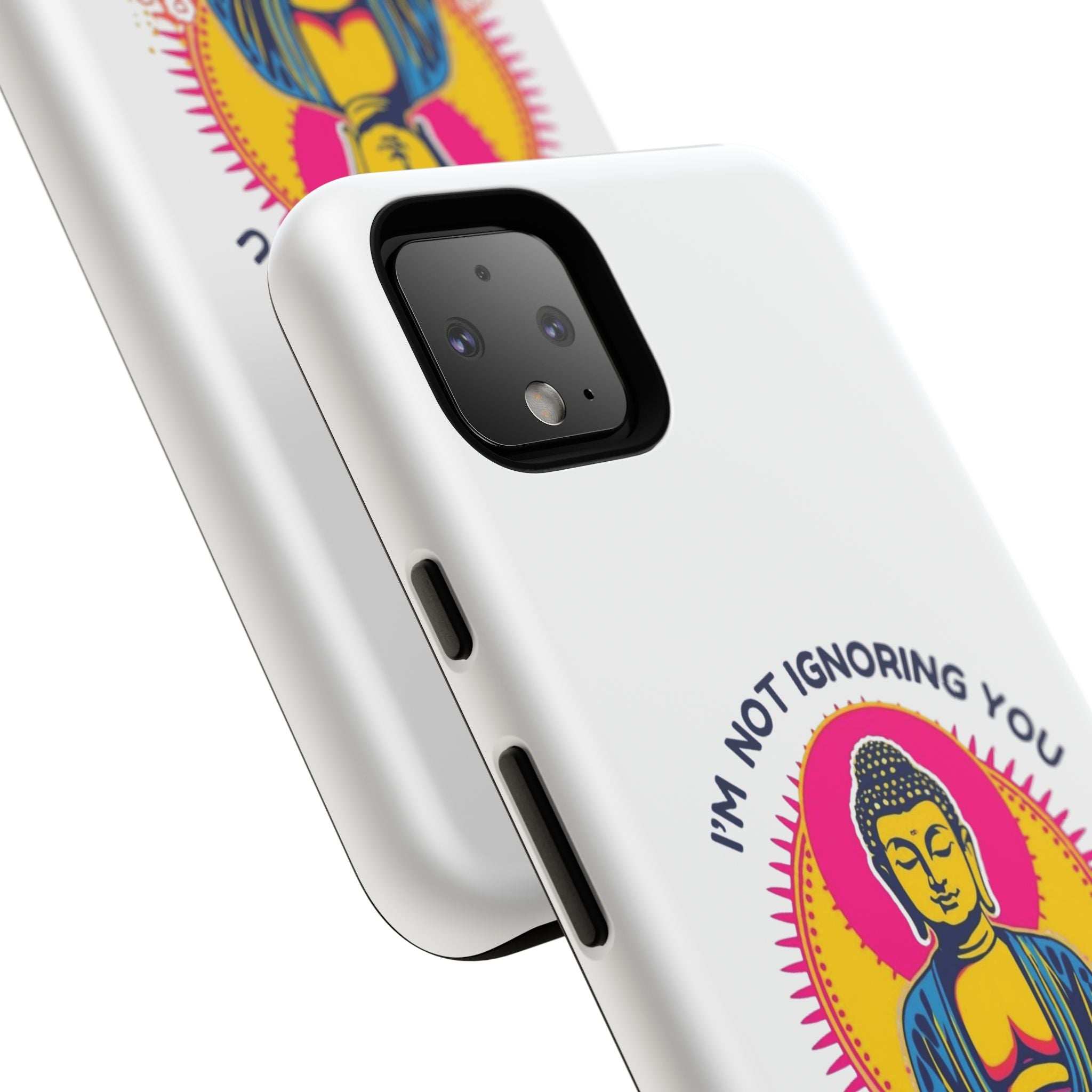 I'm not Ignoring You I'm Curating Peace, Tough Phone Case