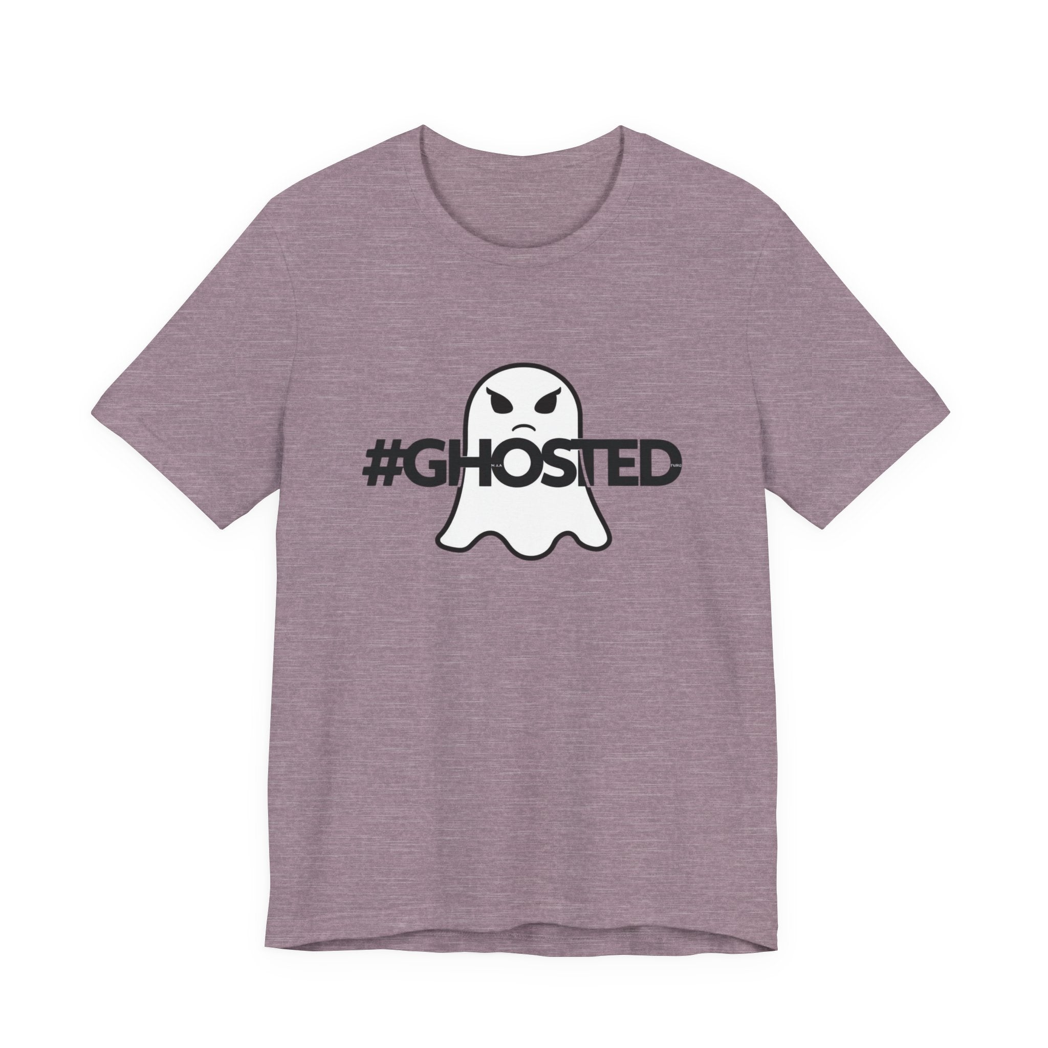 #GHOSTED Unisex Short Sleeve Tee - Trendy Graphic T-Shirt, Casual Wear, Halloween Costume, Gift for Friends, Everyday Fun