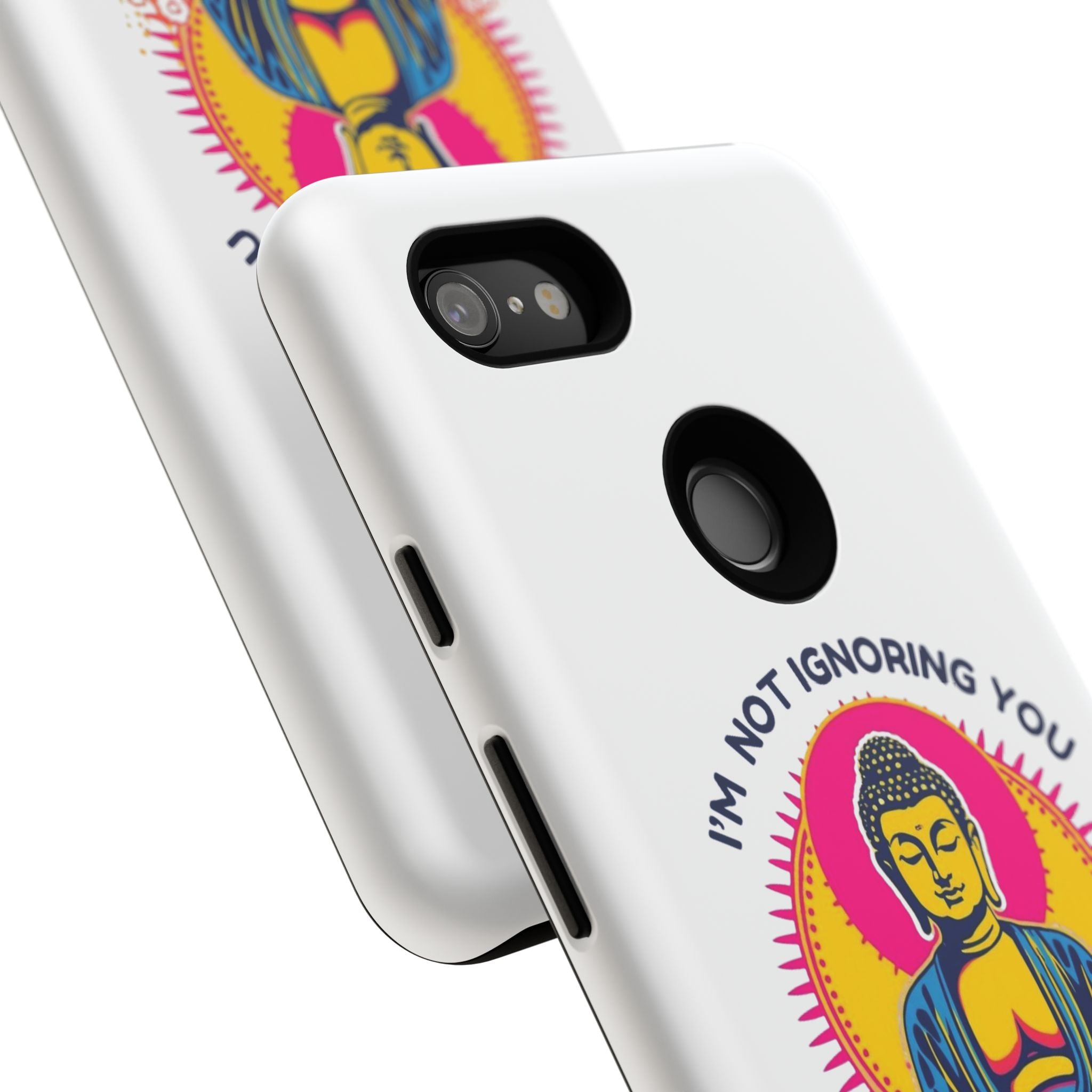 I'm not Ignoring You I'm Curating Peace, Tough Phone Case