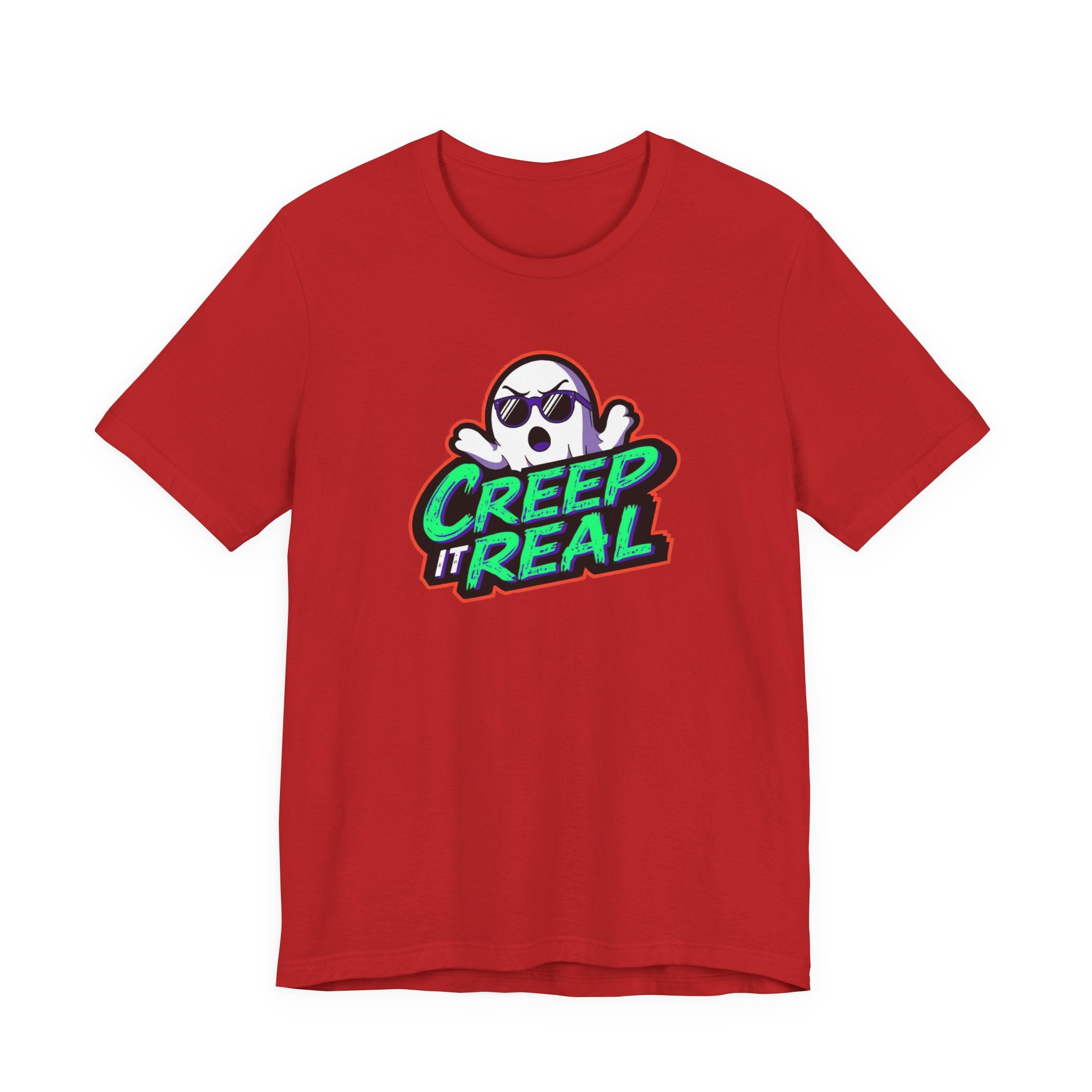 Creep it Real, Funny Halloween Tee, Unisex Jersey Short Sleeve Tee