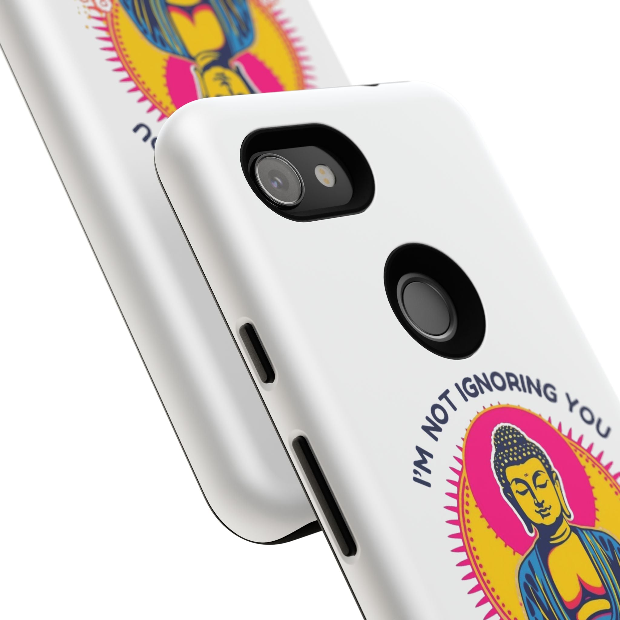 I'm not Ignoring You I'm Curating Peace, Tough Phone Case