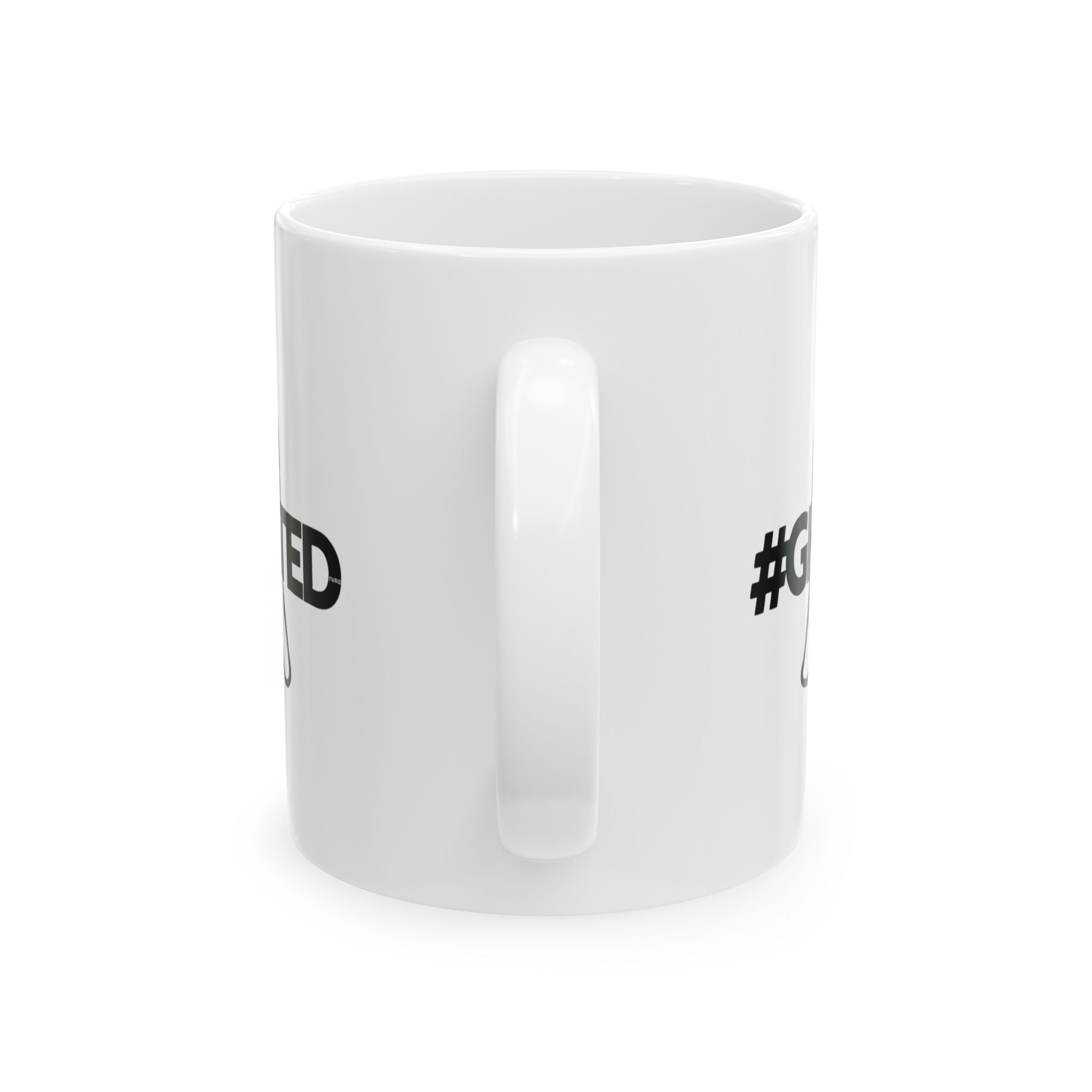 #Ghosted Ceramic Mug – Perfect for Halloween, Coffee Lovers, or Humor Gifts – Unique 11oz & 15oz Coffee Cups, Funny Mug for Friends