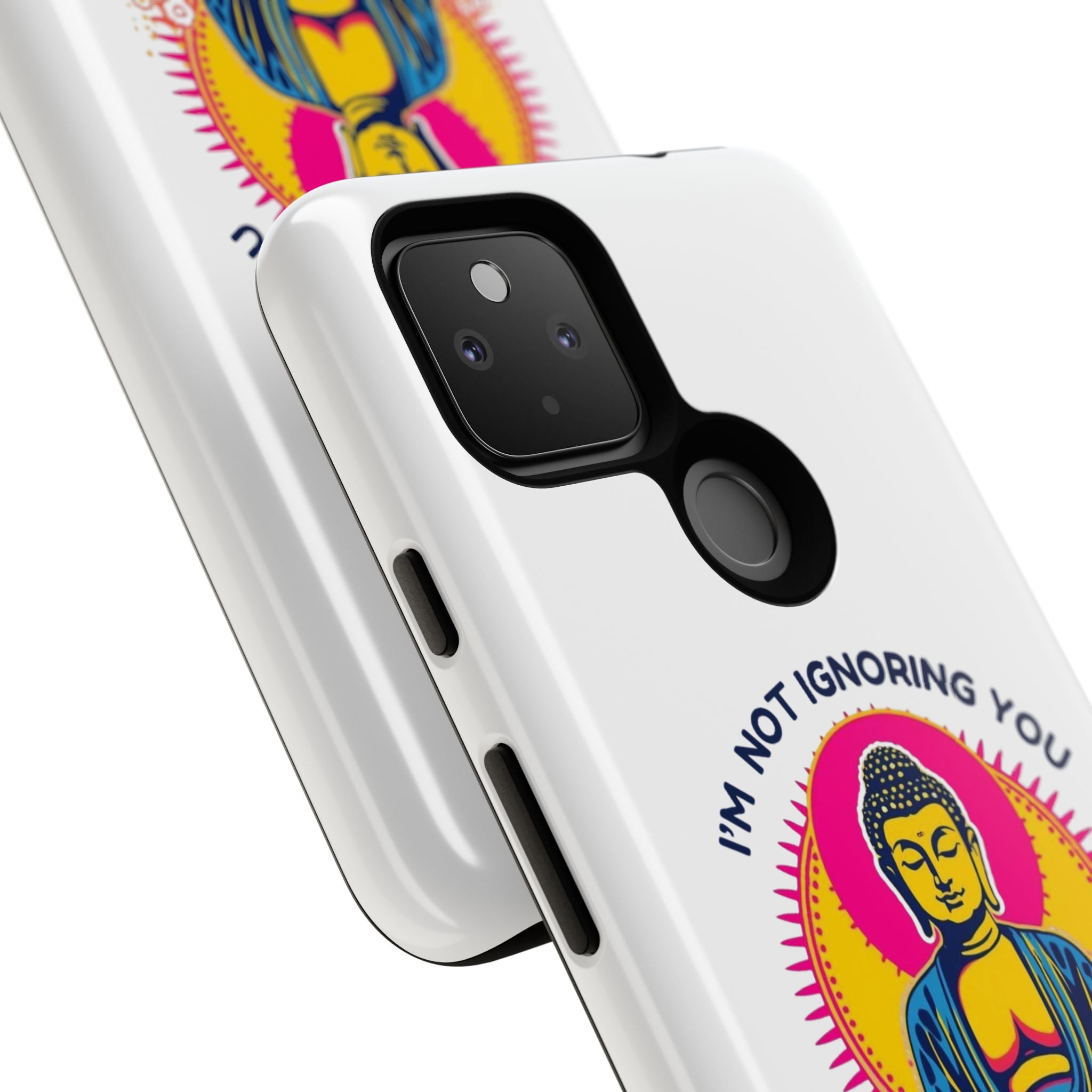I'm not Ignoring You I'm Curating Peace, Tough Phone Case