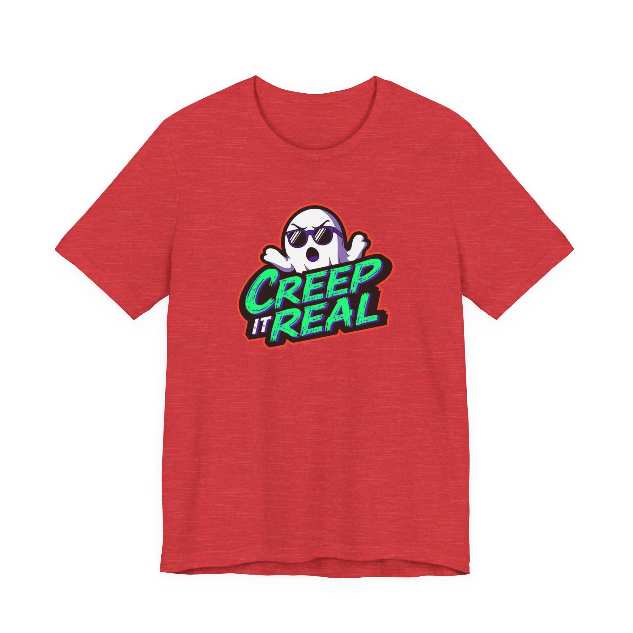 Creep it Real, Funny Halloween Tee, Unisex Jersey Short Sleeve Tee