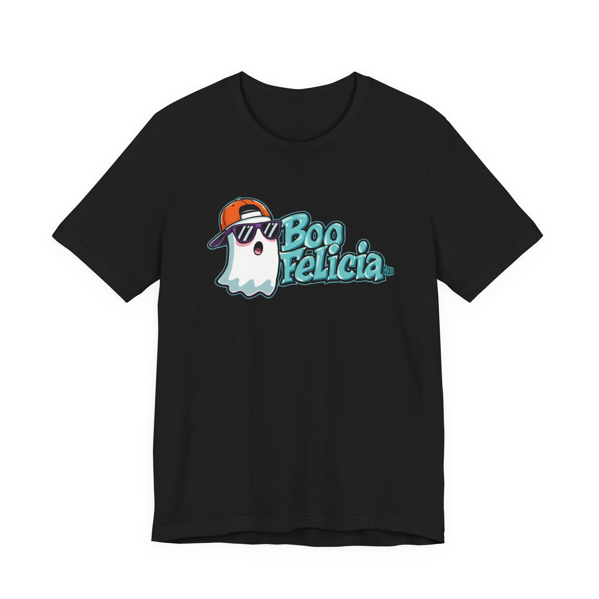 Boo Felicia Ghost Tee, Unisex Halloween Shirt, Fun Graphic Tee, Cute Spooky Top, Halloween Apparel, Fall Fashion
