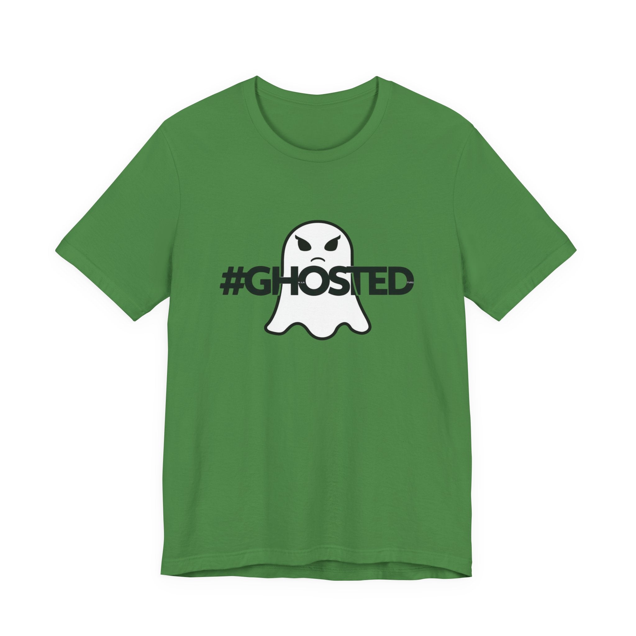 #GHOSTED Unisex Short Sleeve Tee - Trendy Graphic T-Shirt, Casual Wear, Halloween Costume, Gift for Friends, Everyday Fun
