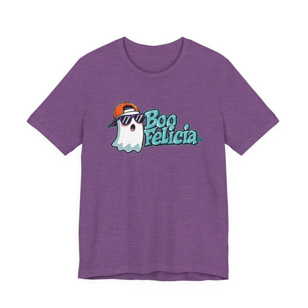 Boo Felicia Ghost Tee, Unisex Halloween Shirt, Fun Graphic Tee, Cute Spooky Top, Halloween Apparel, Fall Fashion