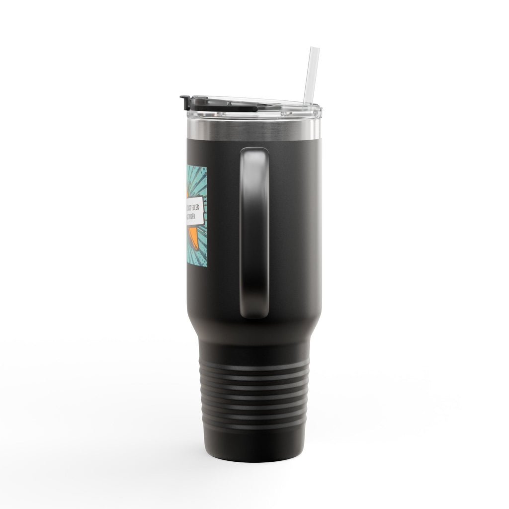 Vibrant Insulated Travel Mug, Adventure-Ready Drinkware, Perfect Gift for Coffee Lovers, Eco-Friendly Travel Mug, Fun Summer Accessory