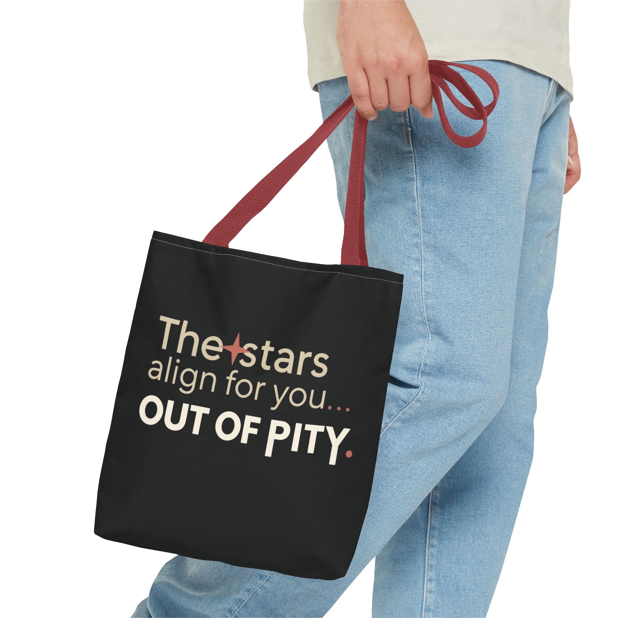Whimsical Tote Bag, Motivational Quotes, Gift for Friends, Everyday Use, Astrology Lover Bag, Unique Fashion Accessory