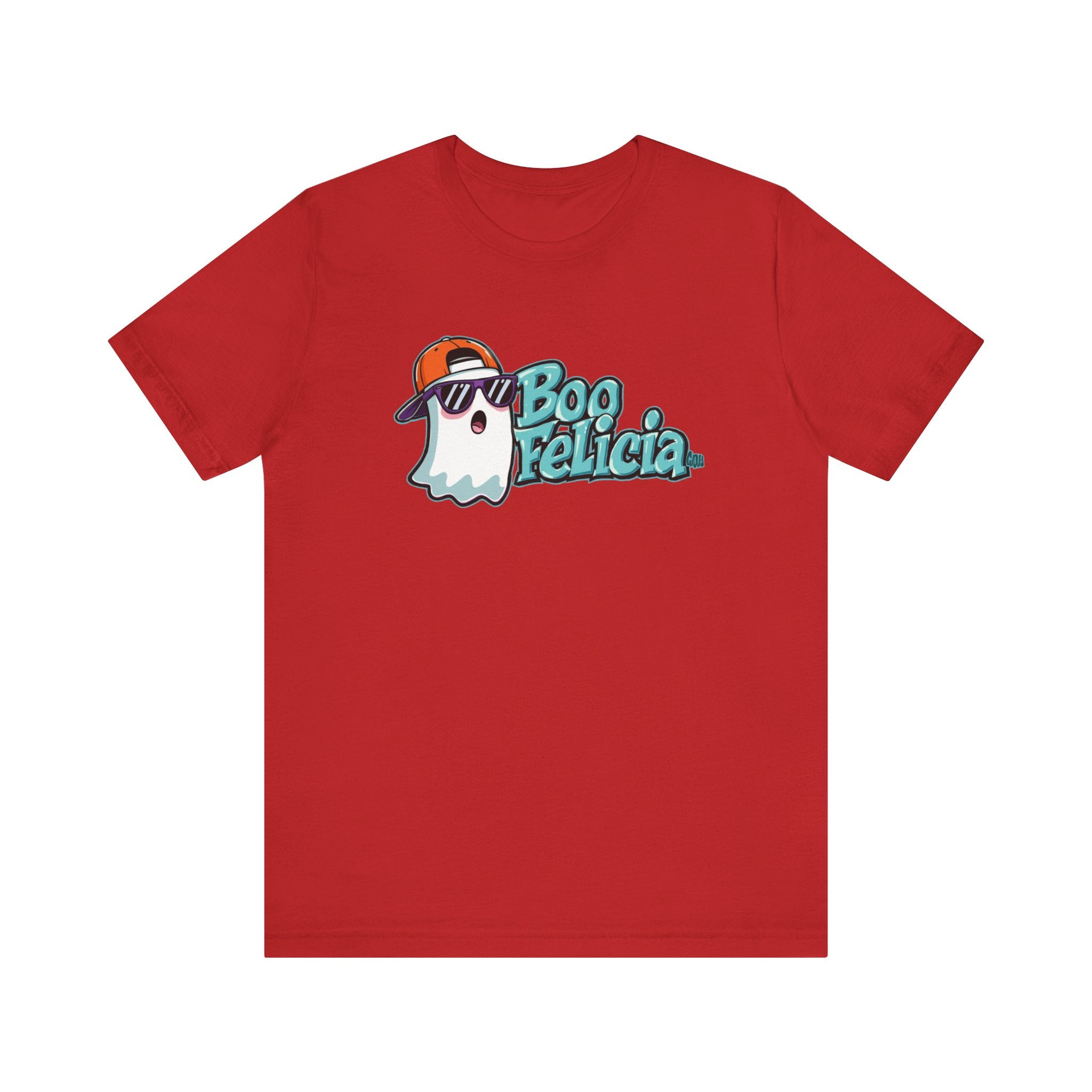 Boo Felicia Ghost Tee, Unisex Halloween Shirt, Fun Graphic Tee, Cute Spooky Top, Halloween Apparel, Fall Fashion