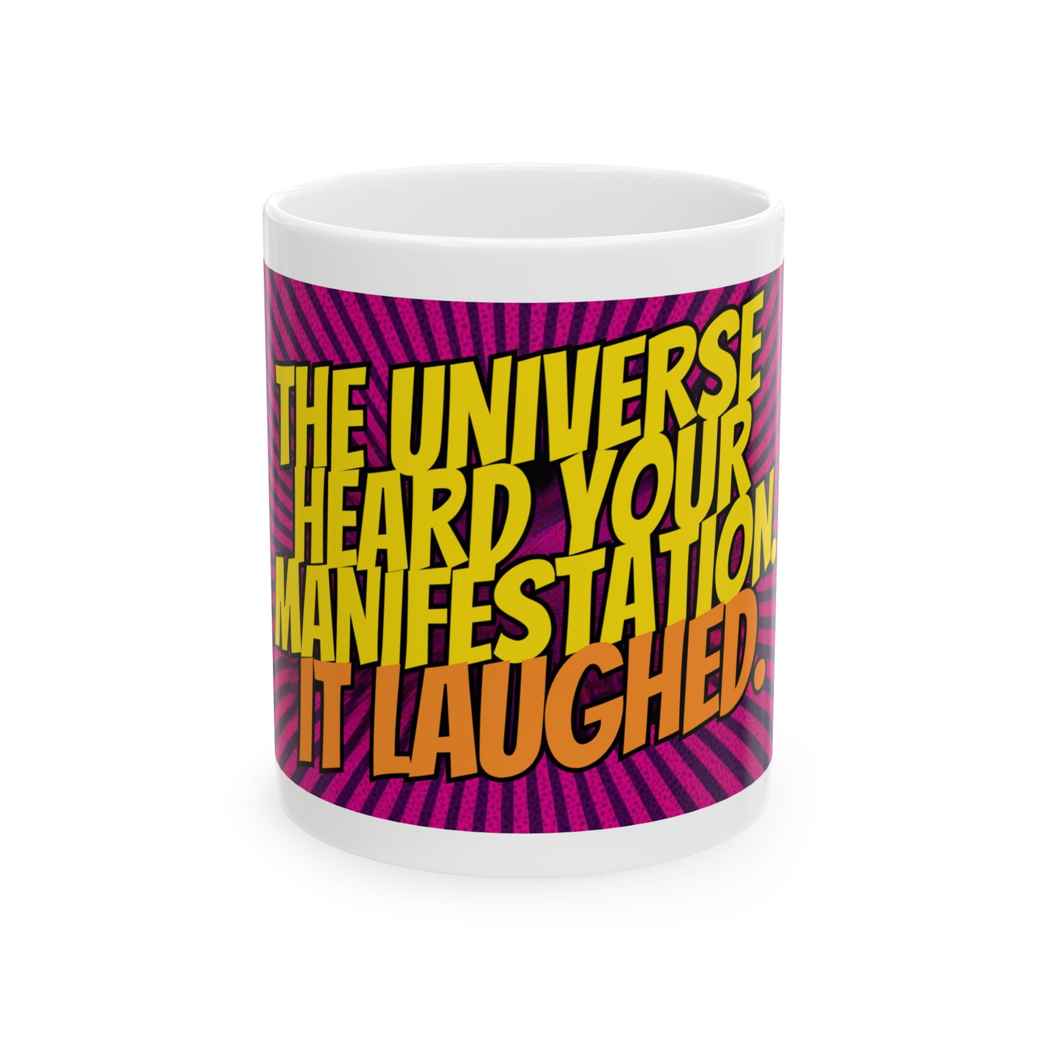 Manifestation Humor Ceramic Mug - Perfect Gift for Friends, Inspirational Coffee Cup, Unique Office Mug, Fun Birthday Gift, Self-Care [...]