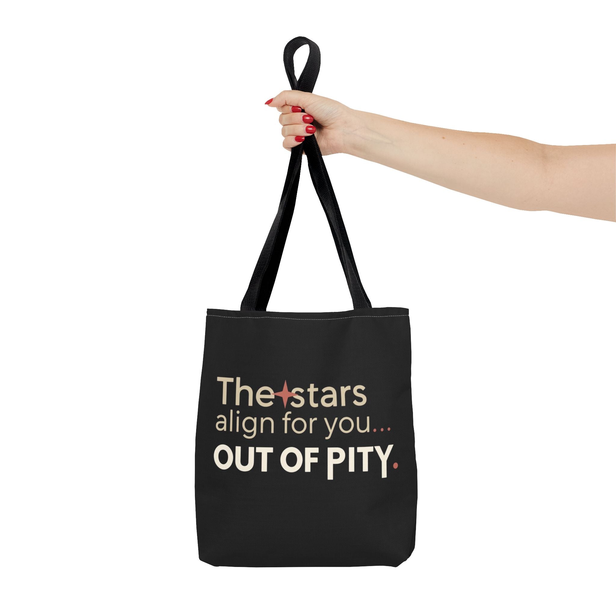Whimsical Tote Bag, Motivational Quotes, Gift for Friends, Everyday Use, Astrology Lover Bag, Unique Fashion Accessory