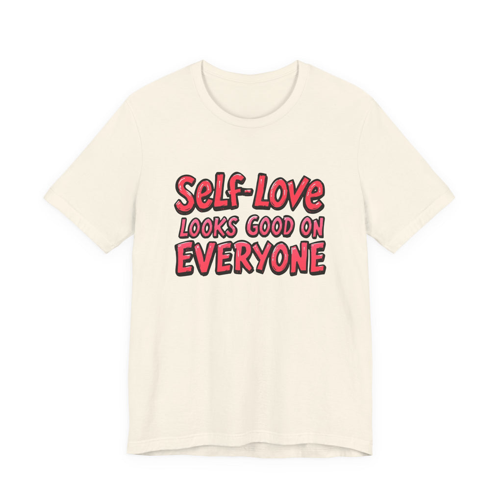 "Self Love Looks Good on Everyone" Unisex Jersey Tee - Feel Good Fashion, Affirmation Shirt, Gift for Her, Self-Care Clothing, Positive Vibes T-Shirt, Daily [...]