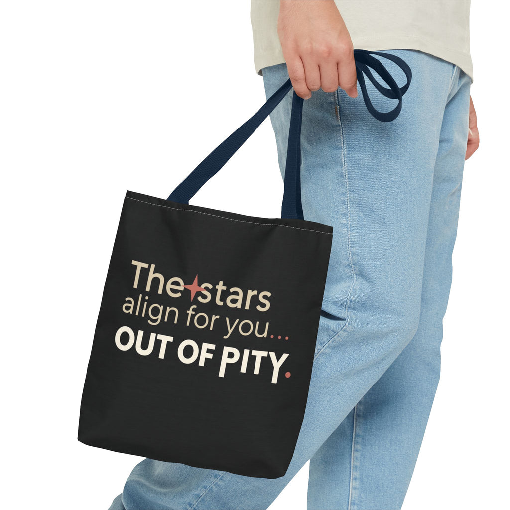 Whimsical Tote Bag, Motivational Quotes, Gift for Friends, Everyday Use, Astrology Lover Bag, Unique Fashion Accessory