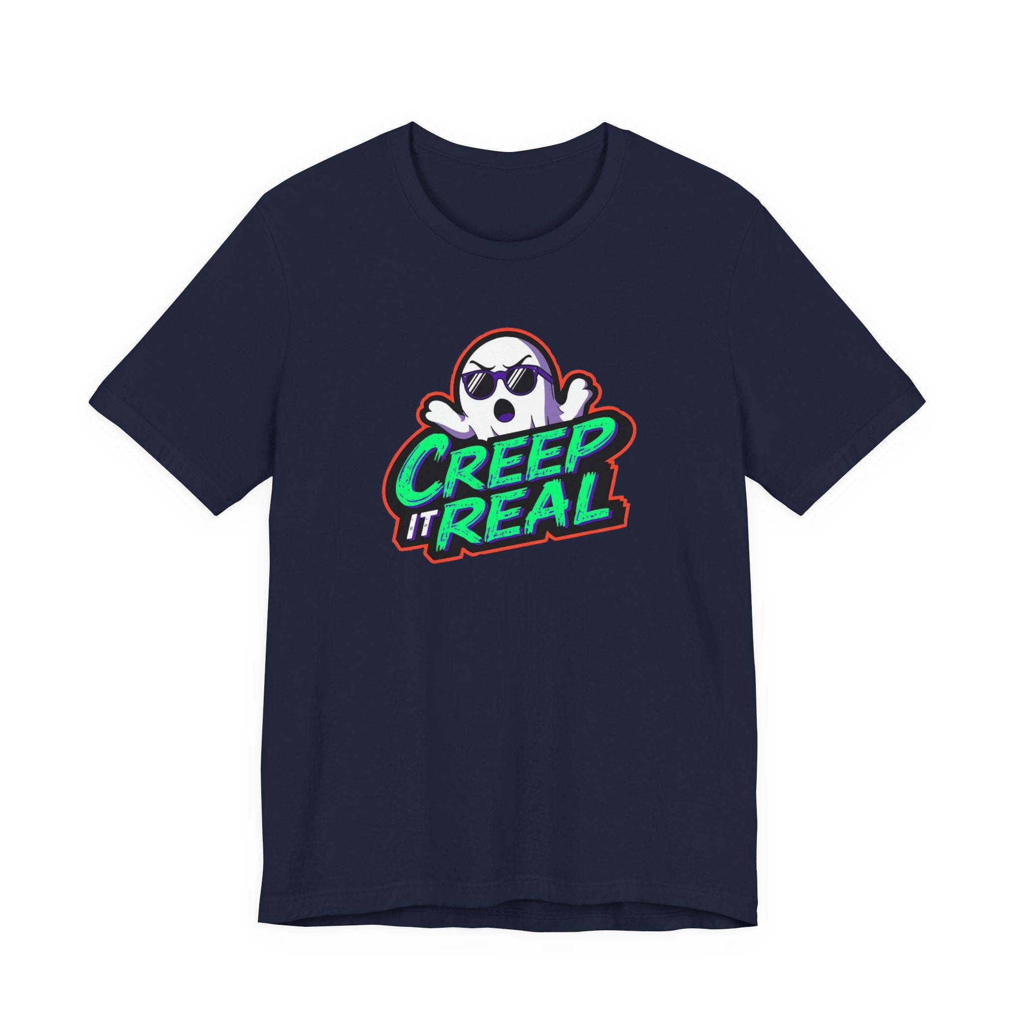 Creep it Real, Funny Halloween Tee, Unisex Jersey Short Sleeve Tee