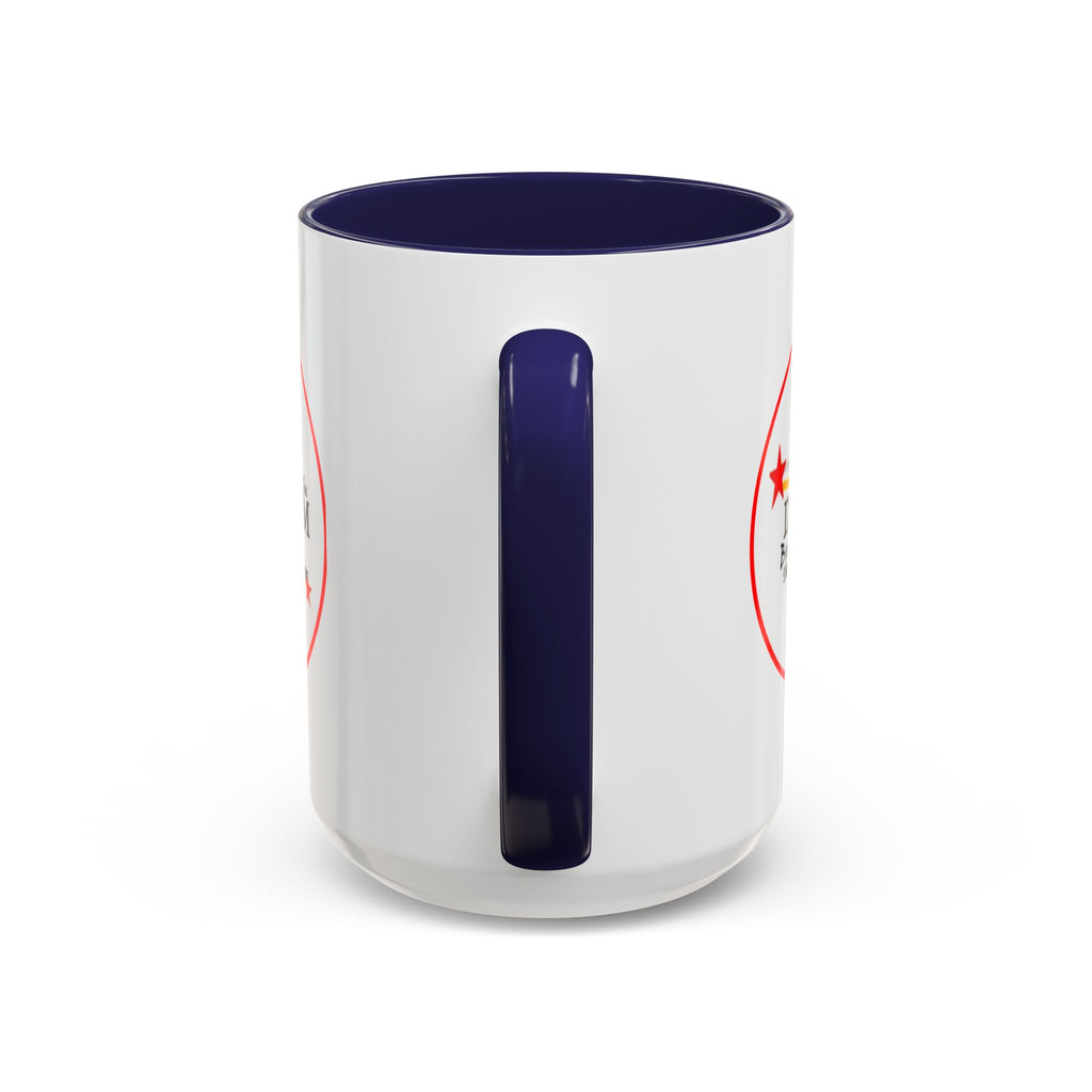 Living the Dream Accent Coffee Mug, Inspirational Mug, Gift for Entrepreneurs, Motivational Drinkware, Unique Coffee Cups, Office Decor