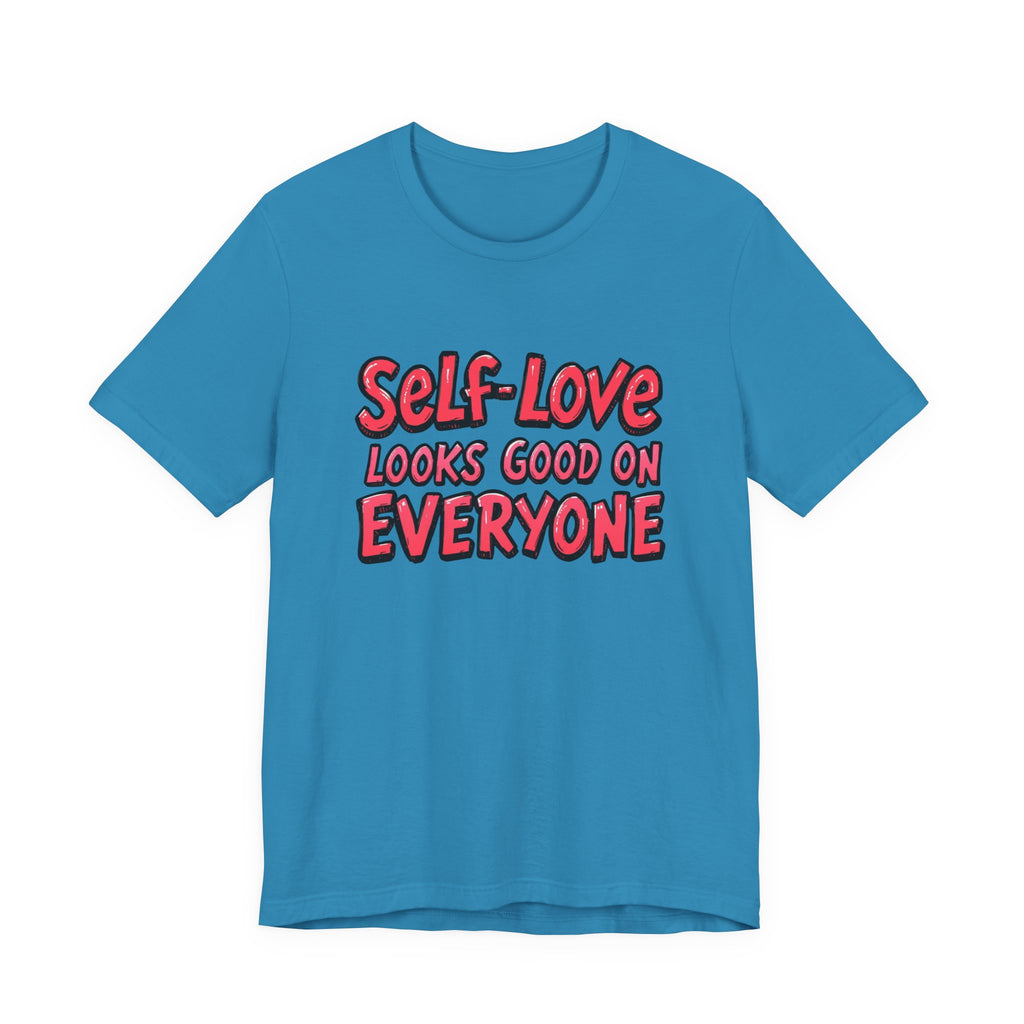 "Self Love Looks Good on Everyone" Unisex Jersey Tee - Feel Good Fashion, Affirmation Shirt, Gift for Her, Self-Care Clothing, Positive Vibes T-Shirt, Daily [...]