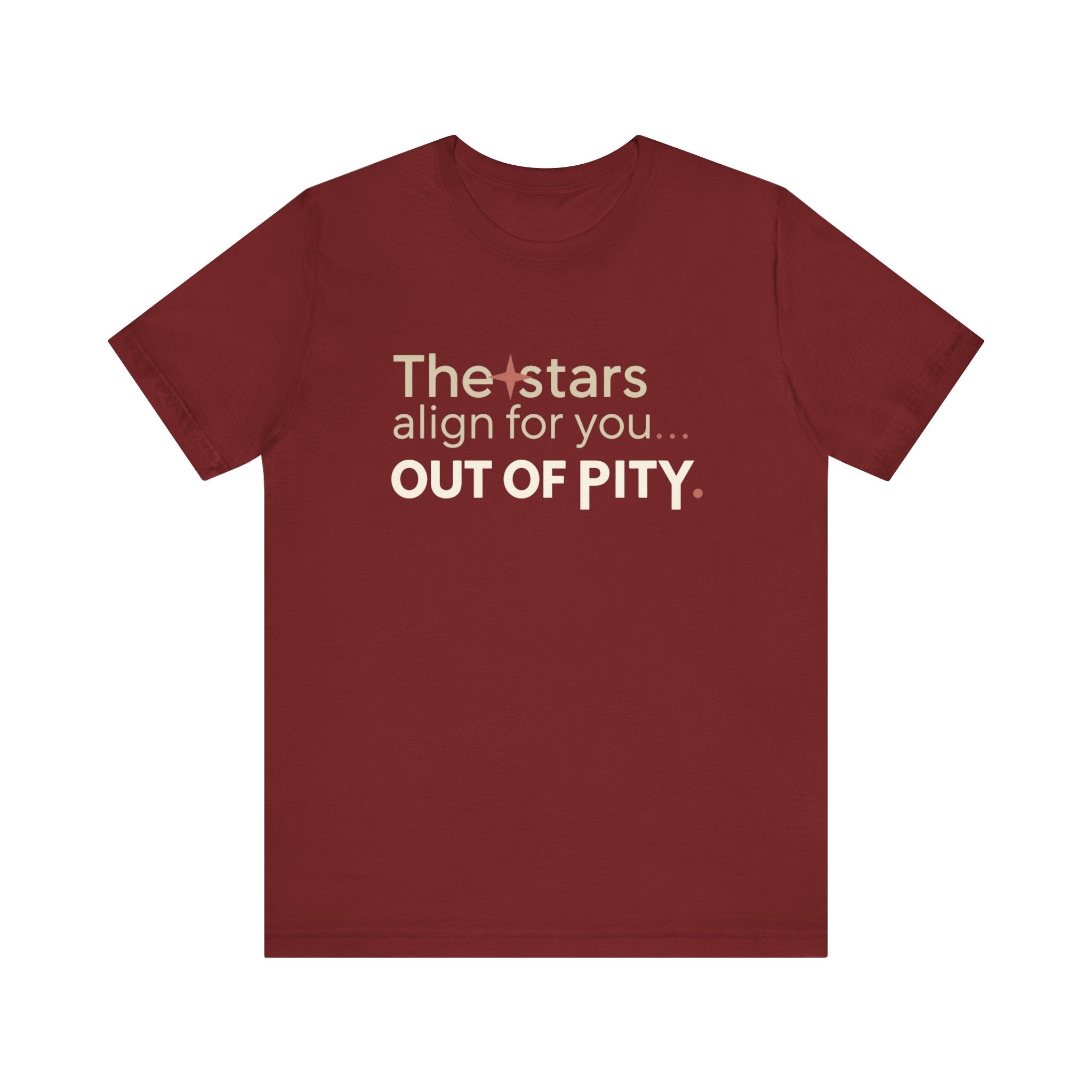 The Stars Align for You Unisex Tee - Motivational Short Sleeve Shirt, Birthday Gift, Astrology Apparel, Casual Wear, Unique Graphic Tee