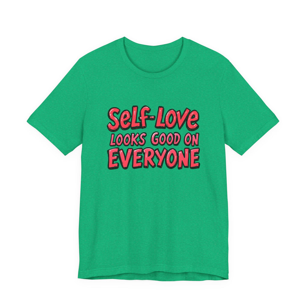 "Self Love Looks Good on Everyone" Unisex Jersey Tee - Feel Good Fashion, Affirmation Shirt, Gift for Her, Self-Care Clothing, Positive Vibes T-Shirt, Daily [...]