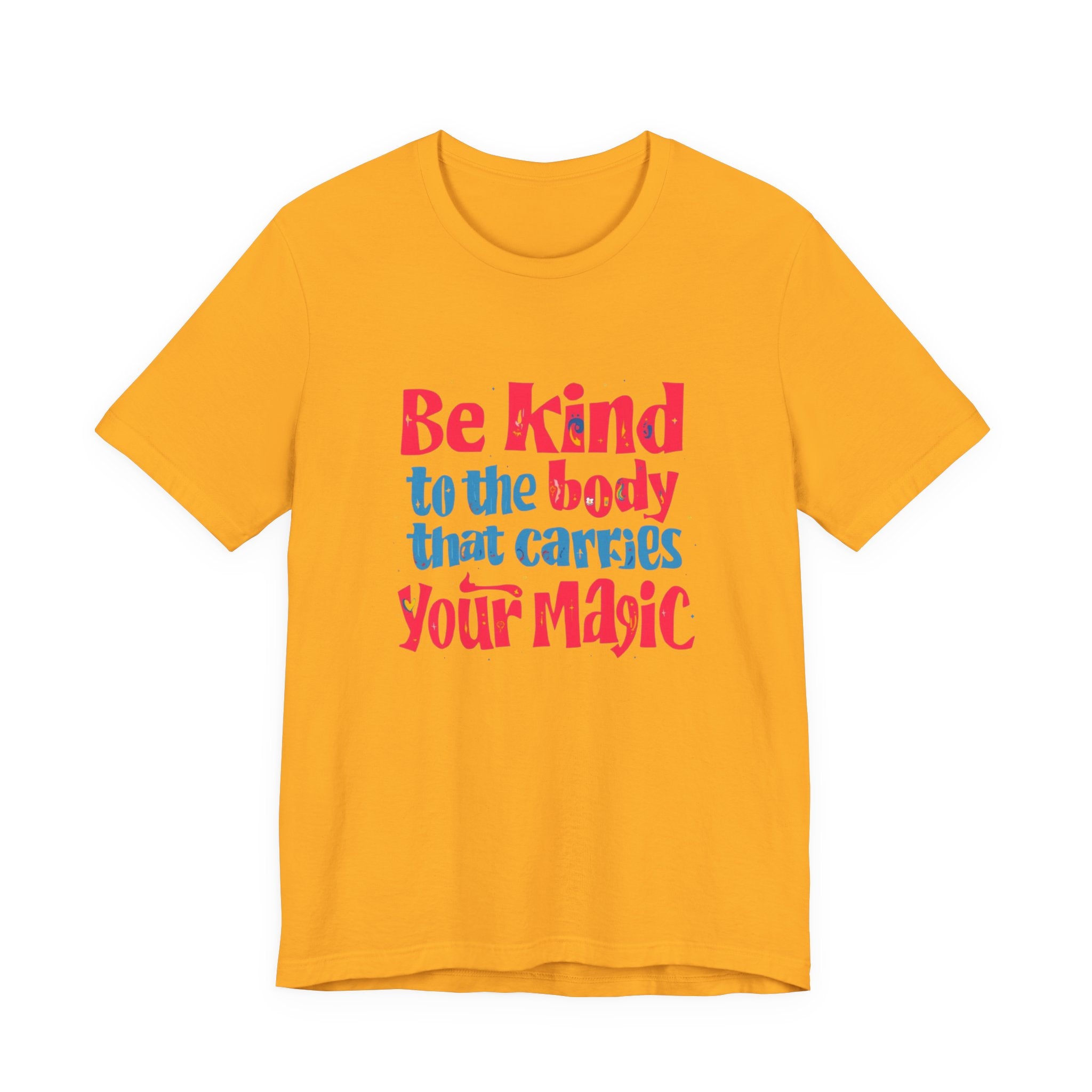 Kindness Magic Tee - Body Positive Unisex Short Sleeve Shirt, Motivational Gift, Self-Care Apparel, Inspirational Tee, Relaxed Fit T-Shirt, Body [...]