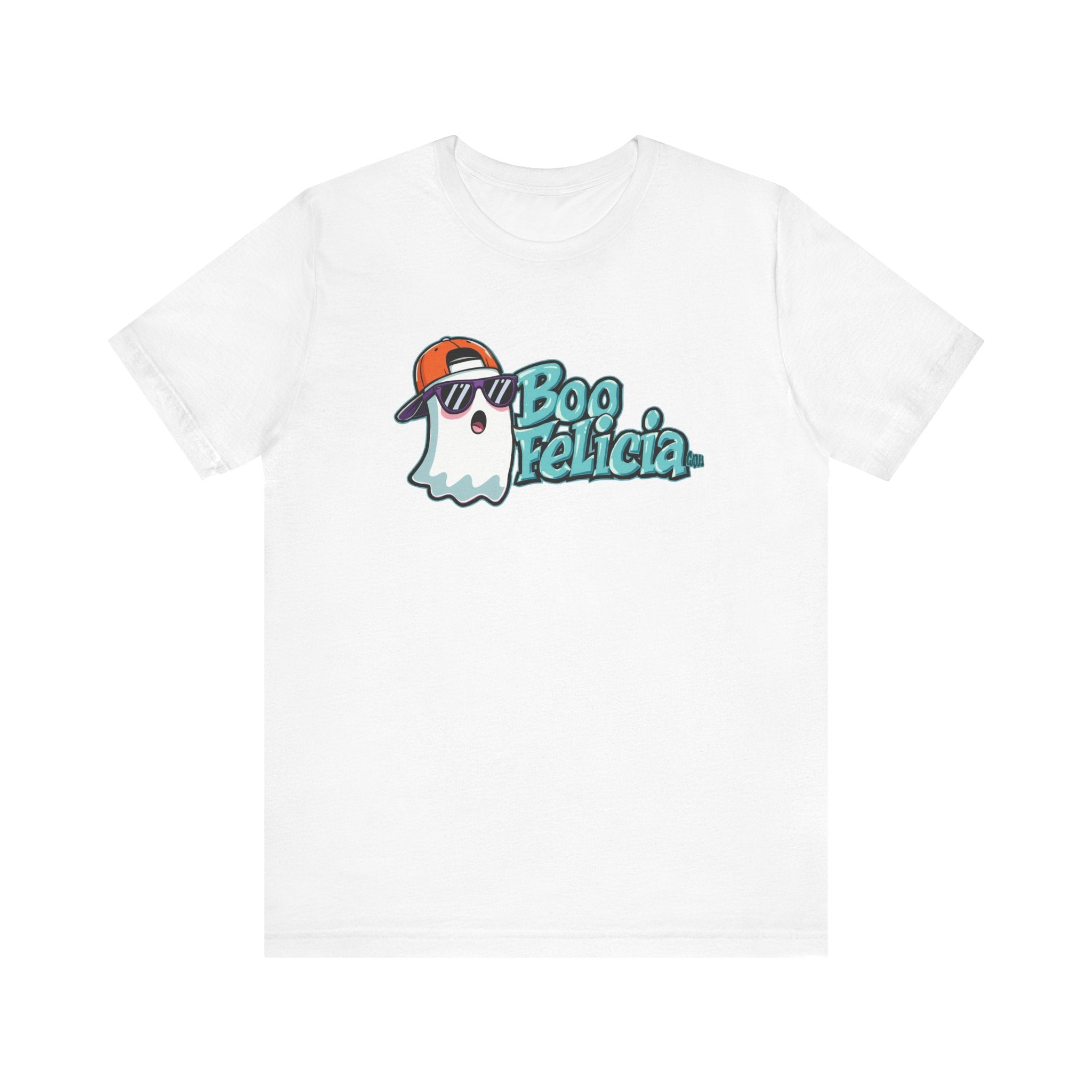 Boo Felicia Ghost Tee, Unisex Halloween Shirt, Fun Graphic Tee, Cute Spooky Top, Halloween Apparel, Fall Fashion