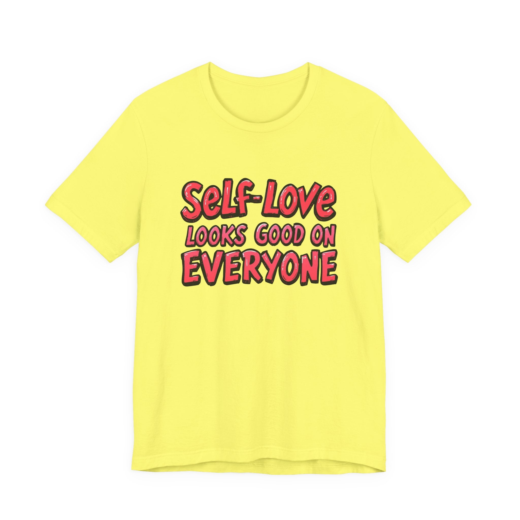 "Self Love Looks Good on Everyone" Unisex Jersey Tee - Feel Good Fashion, Affirmation Shirt, Gift for Her, Self-Care Clothing, Positive Vibes T-Shirt, Daily [...]