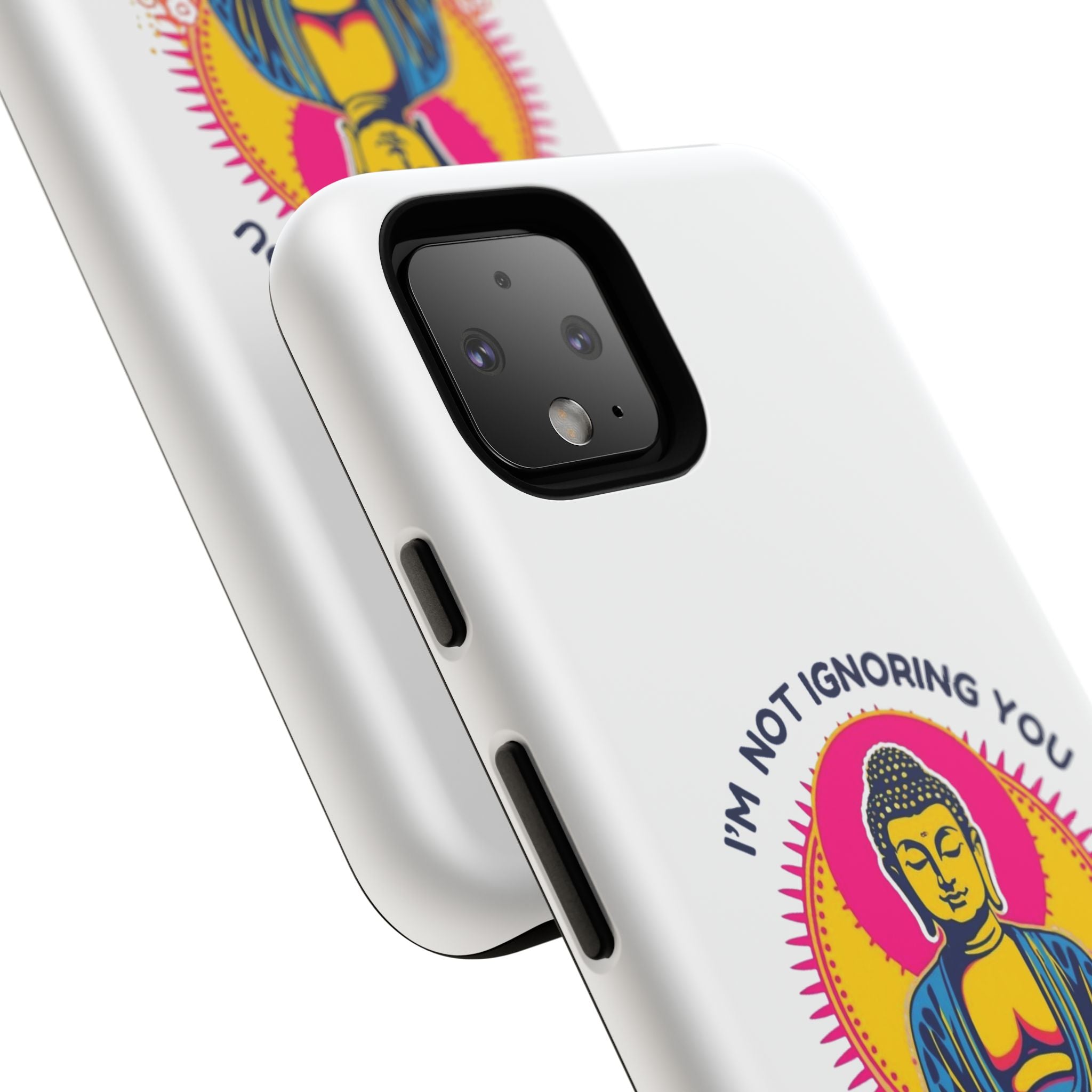 I'm not Ignoring You I'm Curating Peace, Tough Phone Case