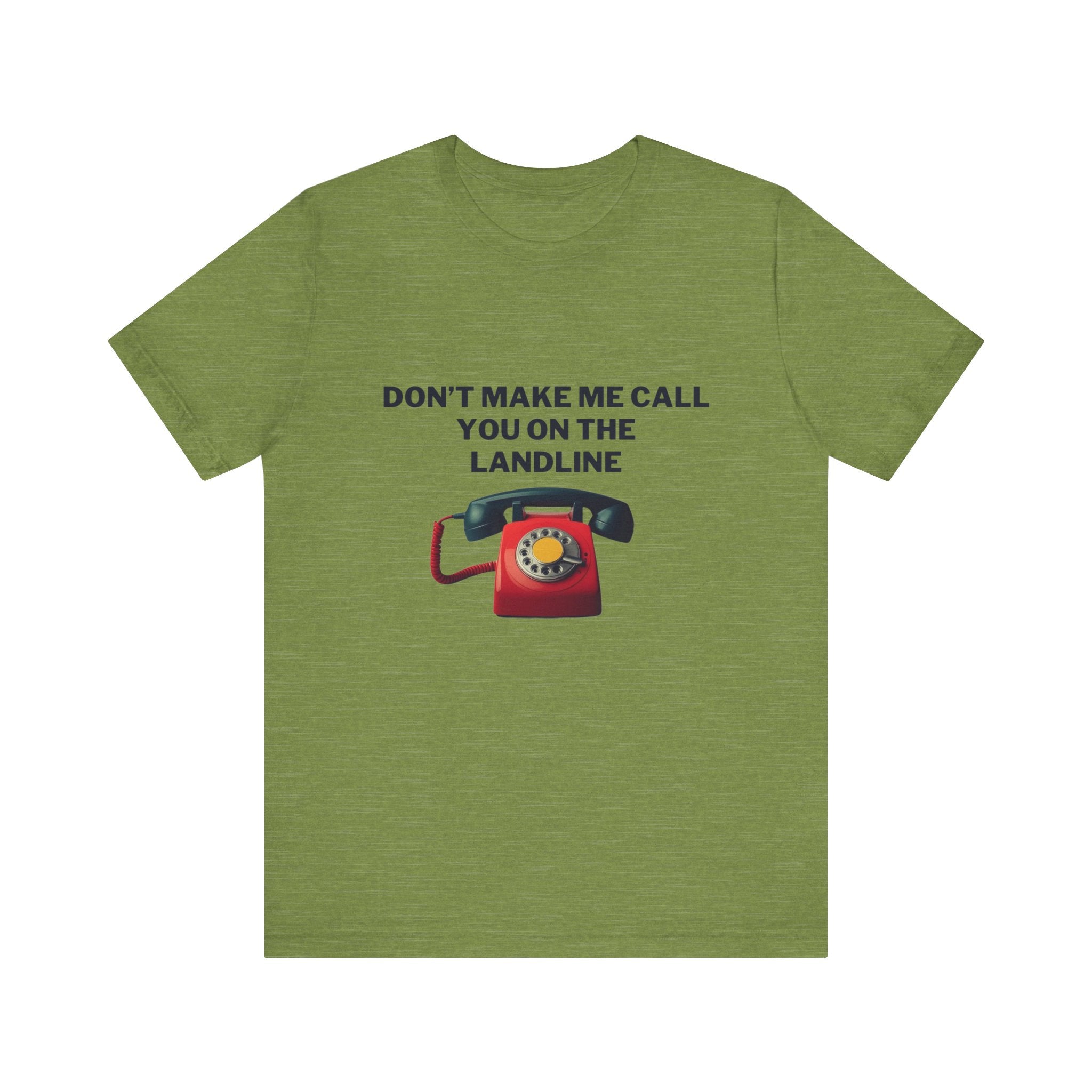 Vintage Phone Humor Tee: Perfect Gift for Retro Lovers, Casual Wear, Funny T-Shirt, Gift for Friends, Nostalgic Apparel