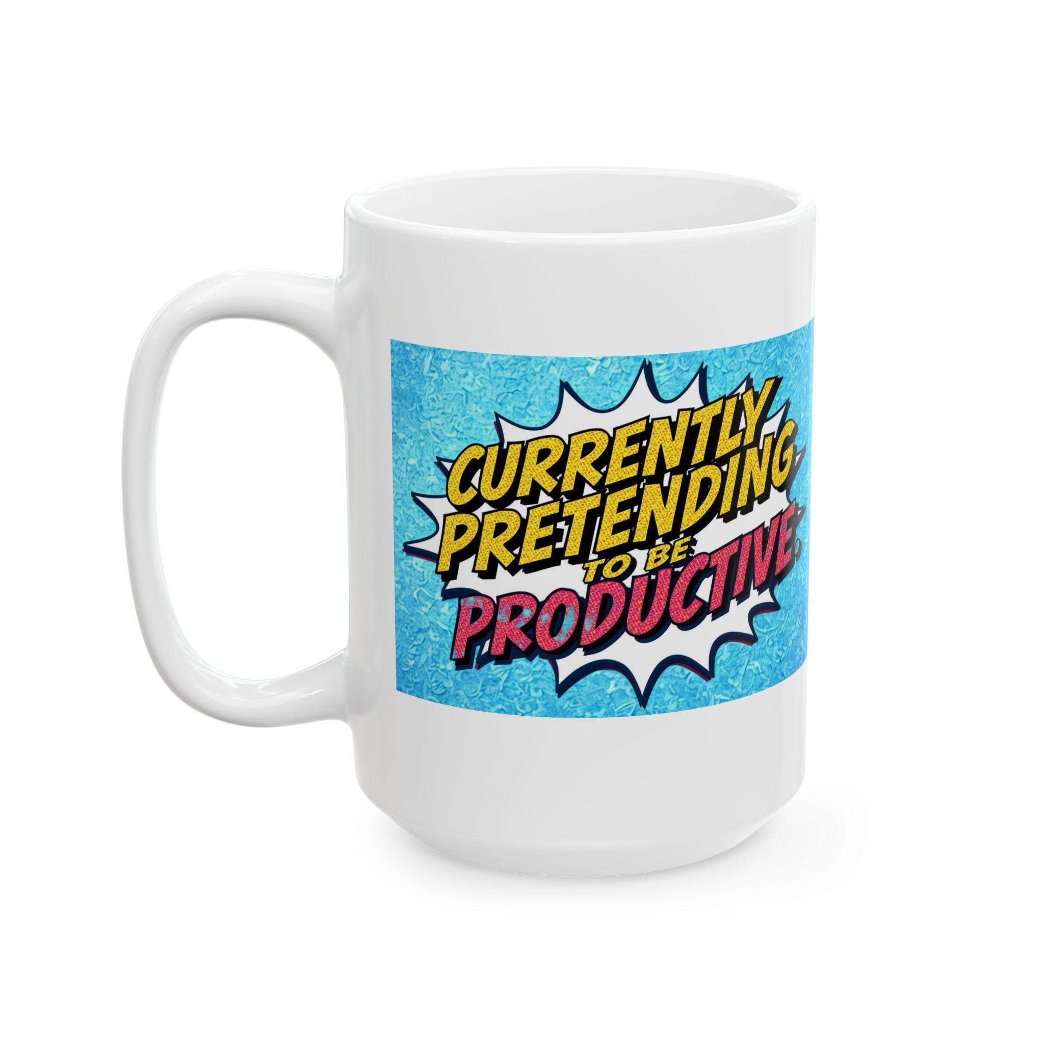 Pretending to be Productive Ceramic Mug, Coffee Lover Gift, Makeup Enthusiast Mug, Fun Birthday Present, Stylish Chic [...]