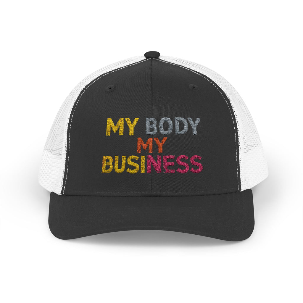 My Body My Business - Body Positive Statement Snapback Cap