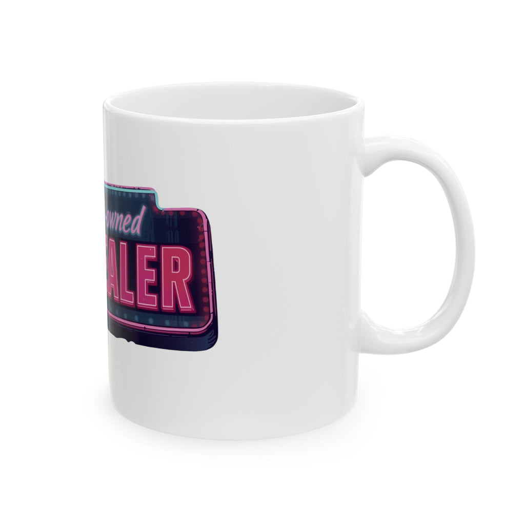 Certified Pre-Owned Hope Dealer Ceramic Mug - Perfect Gift for Optimists, Coffee Lovers, Inspirational Decor, Humorous Gag Gift