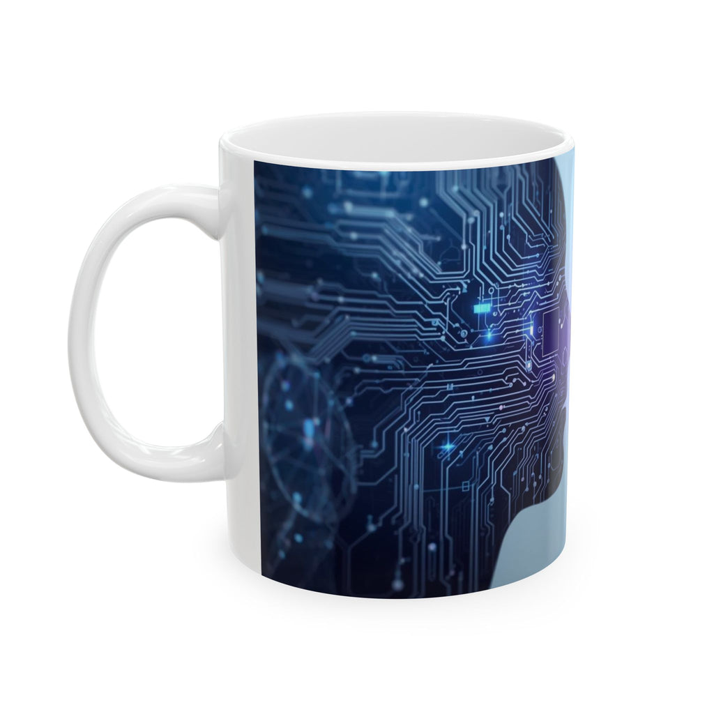 Tech-Inspired Ceramic Mug - Perfect for Programmers, Engineers, and Coffee Lovers, Gift for Birthdays, Holidays, and Office Decor