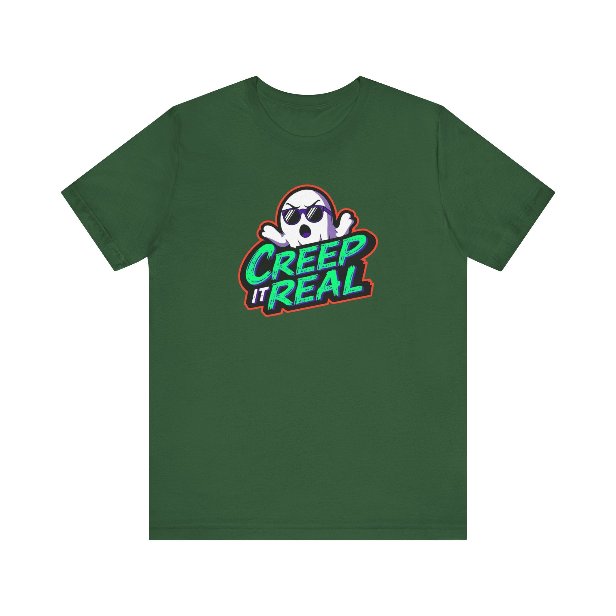 Creep it Real, Funny Halloween Tee, Unisex Jersey Short Sleeve Tee