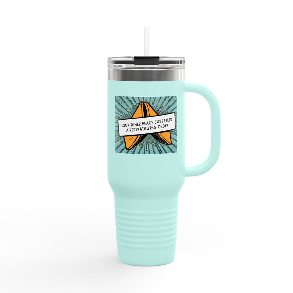 Vibrant Insulated Travel Mug, Adventure-Ready Drinkware, Perfect Gift for Coffee Lovers, Eco-Friendly Travel Mug, Fun Summer Accessory