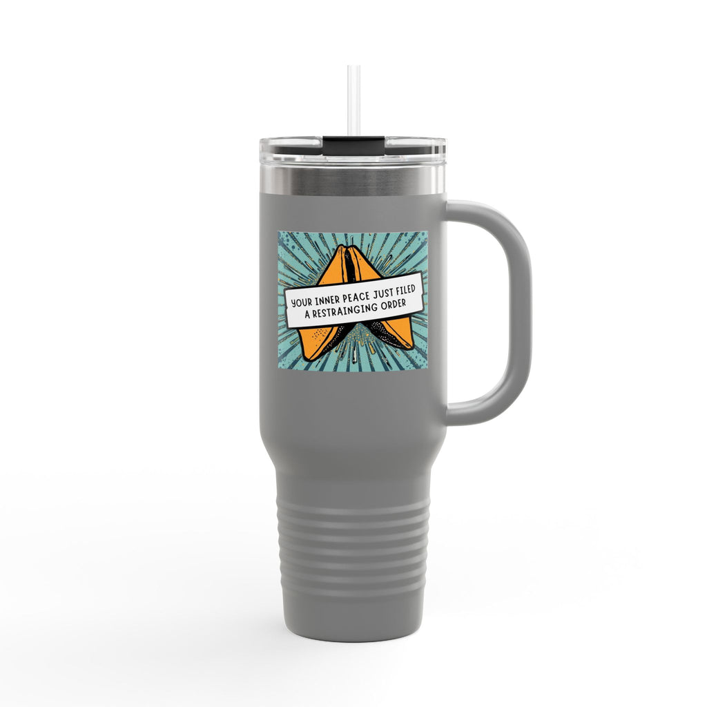 Vibrant Insulated Travel Mug, Adventure-Ready Drinkware, Perfect Gift for Coffee Lovers, Eco-Friendly Travel Mug, Fun Summer Accessory