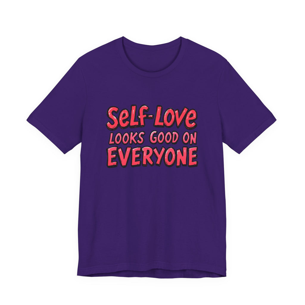 "Self Love Looks Good on Everyone" Unisex Jersey Tee - Feel Good Fashion, Affirmation Shirt, Gift for Her, Self-Care Clothing, Positive Vibes T-Shirt, Daily [...]