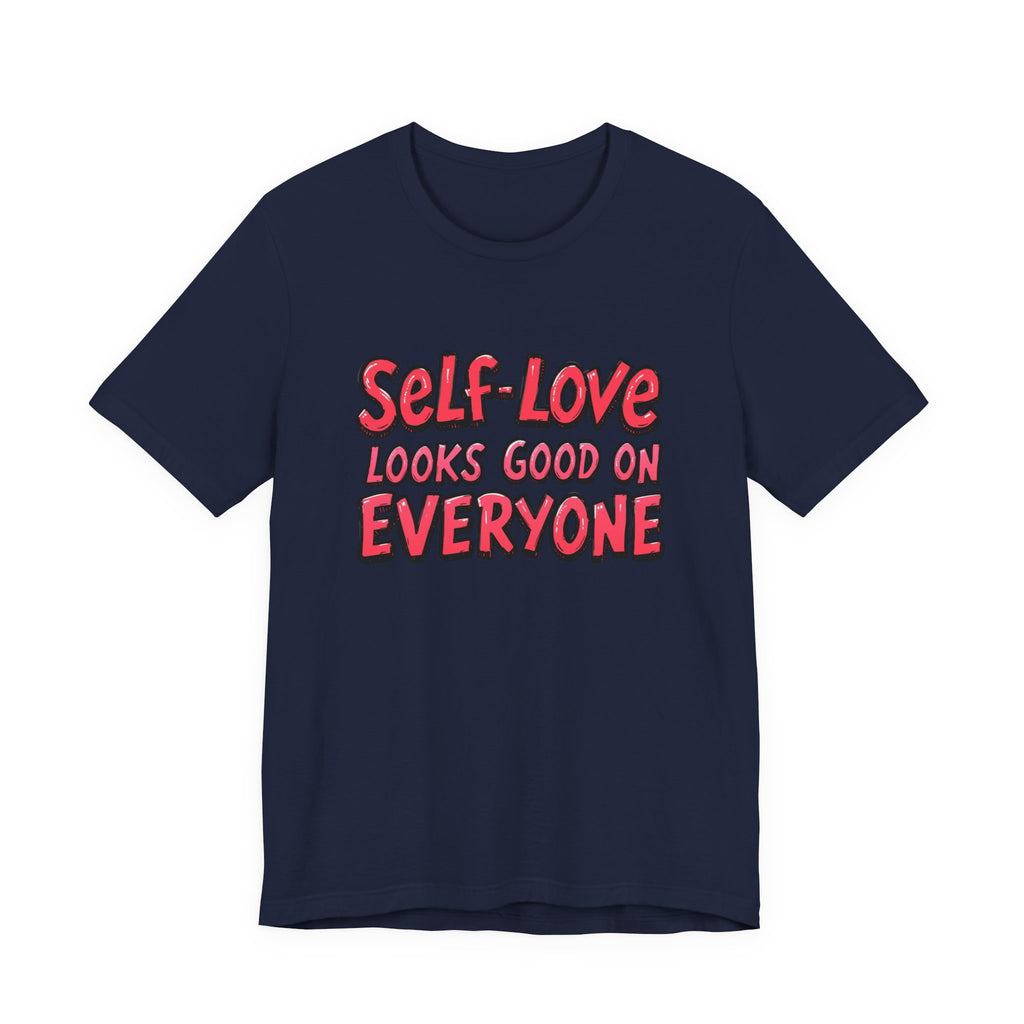 "Self Love Looks Good on Everyone" Unisex Jersey Tee - Feel Good Fashion, Affirmation Shirt, Gift for Her, Self-Care Clothing, Positive Vibes T-Shirt, Daily [...]