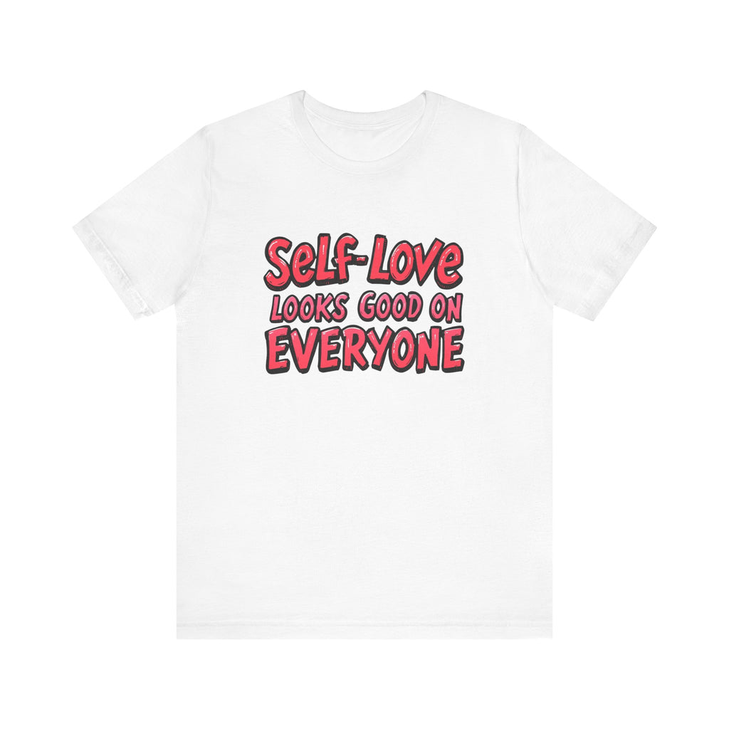 "Self Love Looks Good on Everyone" Unisex Jersey Tee - Feel Good Fashion, Affirmation Shirt, Gift for Her, Self-Care Clothing, Positive Vibes T-Shirt, Daily [...]