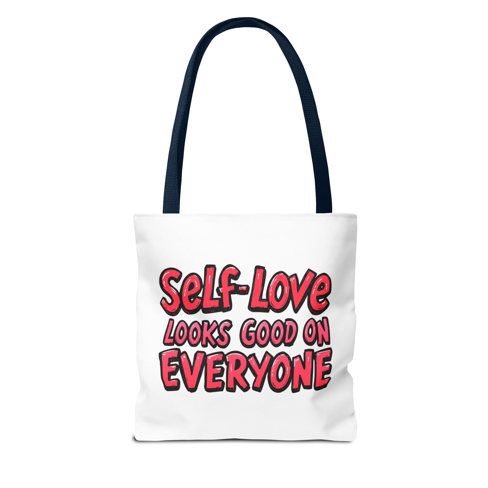 Self-Love Tote Bag, Motivational Bag, Gift for Her, Eco-Friendly Carryall, Affirmation Tote