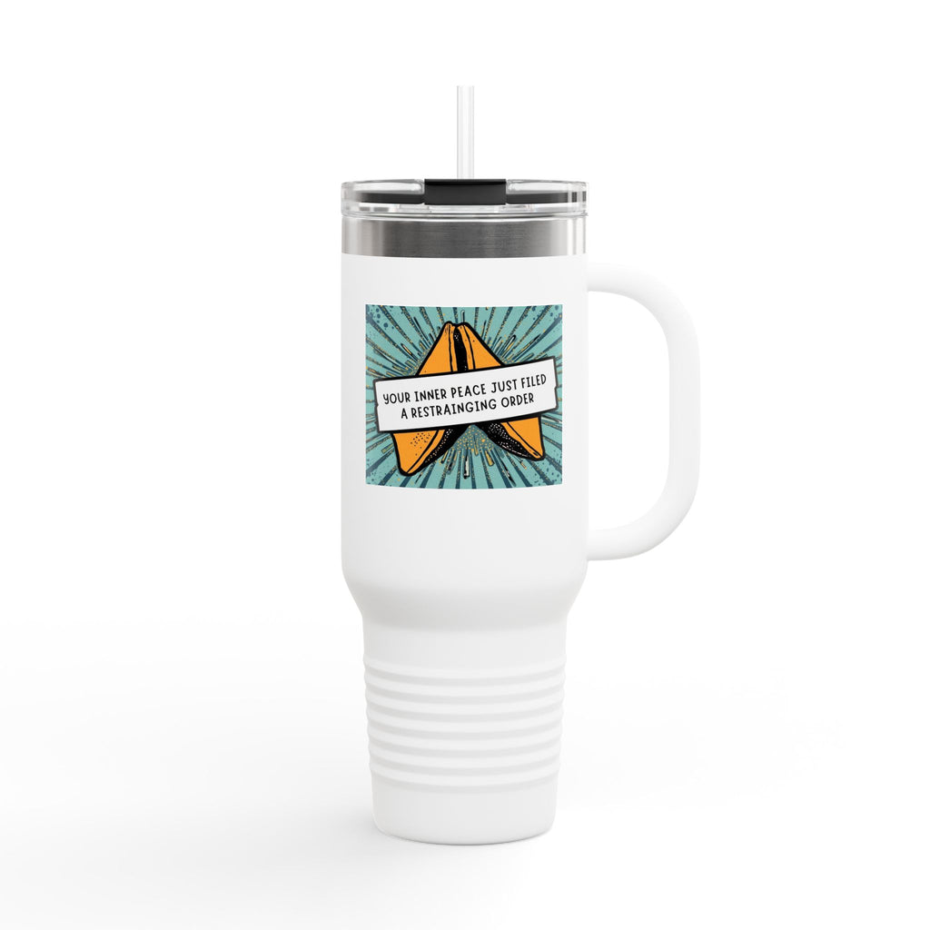 Vibrant Insulated Travel Mug, Adventure-Ready Drinkware, Perfect Gift for Coffee Lovers, Eco-Friendly Travel Mug, Fun Summer Accessory