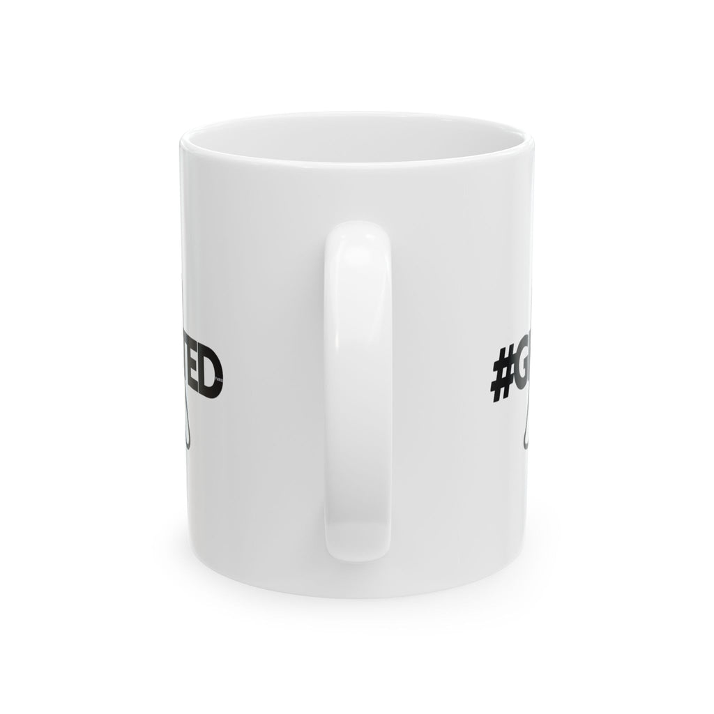 #Ghosted Ceramic Mug – Perfect for Halloween, Coffee Lovers, or Humor Gifts – Unique 11oz & 15oz Coffee Cups, Funny Mug for Friends