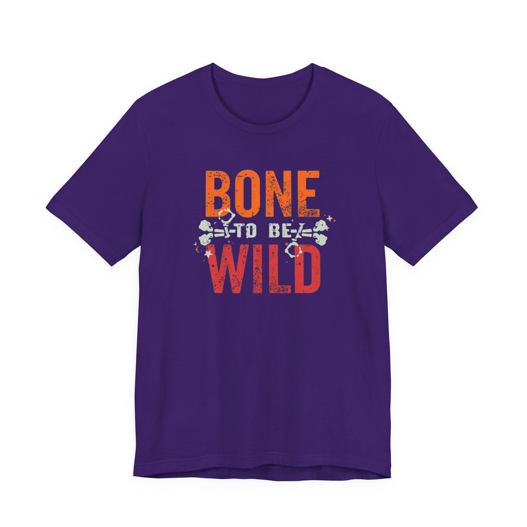Bone to Be Wild Unisex Tee | Fun Graphic Shirt for Dog Lovers, Gifts for Pet Owners, Casual Wear, Birthday Present, Outdoor Activities