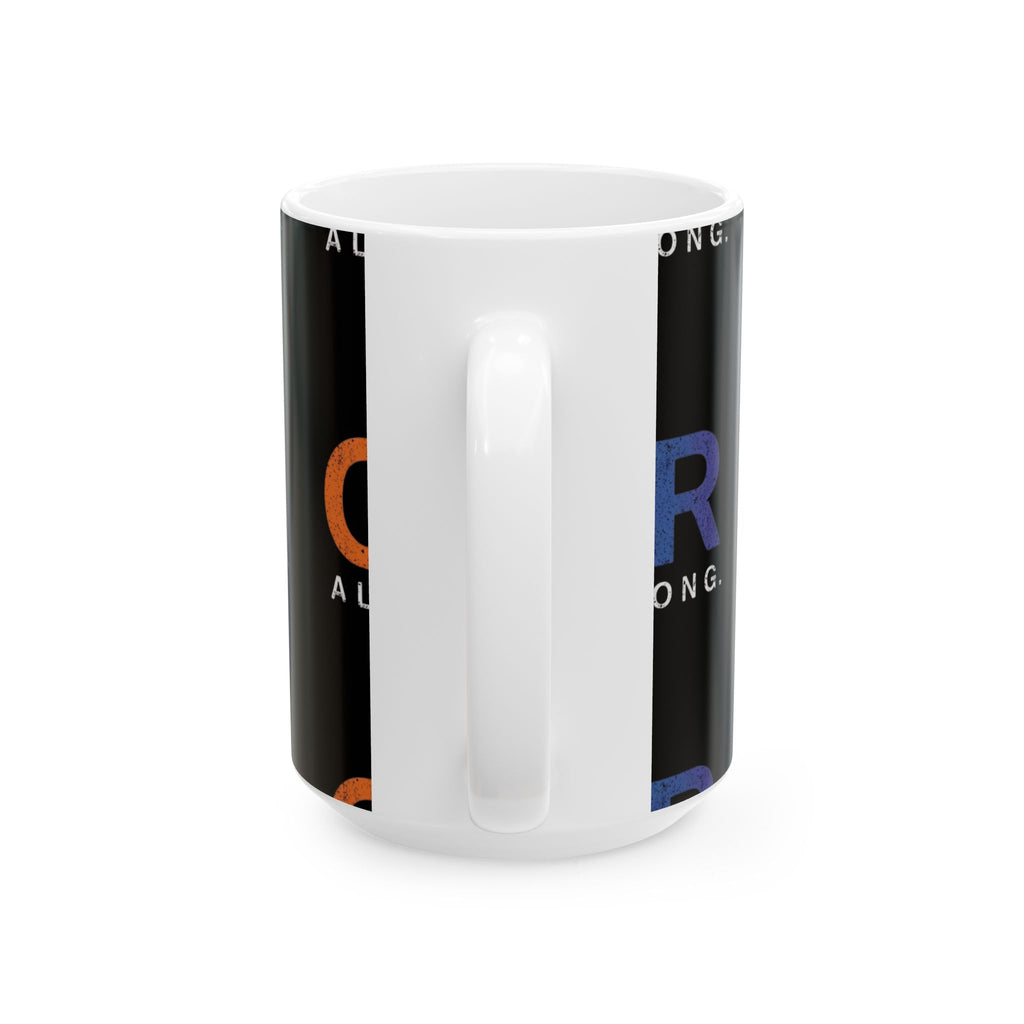 Pride-Themed Ceramic Mug | LGBTQ+ Coffee Cup, Gay Day Gifts, Rainbow Mug, Unique Decor, Everyday Use, Celebrate Equality