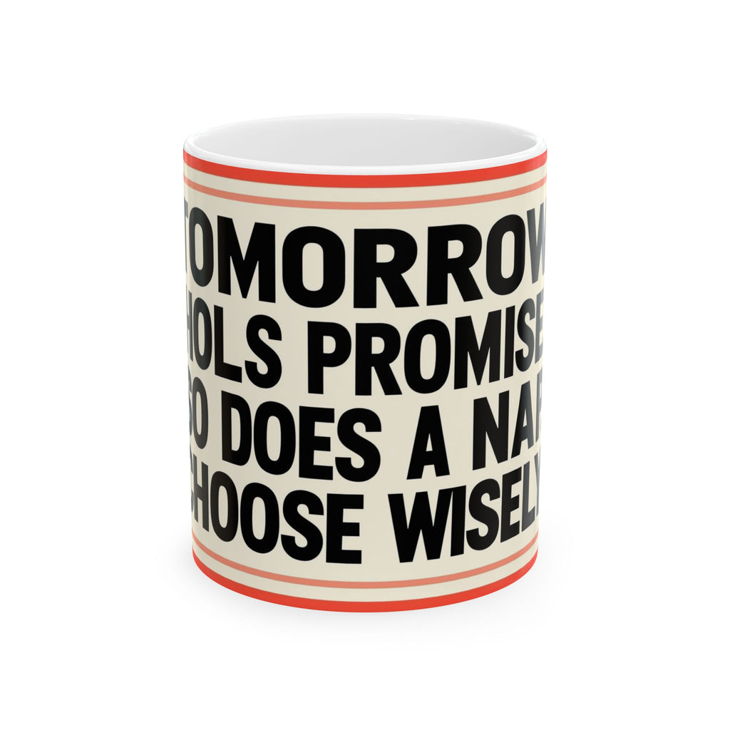 Wise Choices Ceramic Mug - Inspirational Coffee Cup, Motivational Gift, 11oz, 15oz, Office Mug, Unique Home Décor
